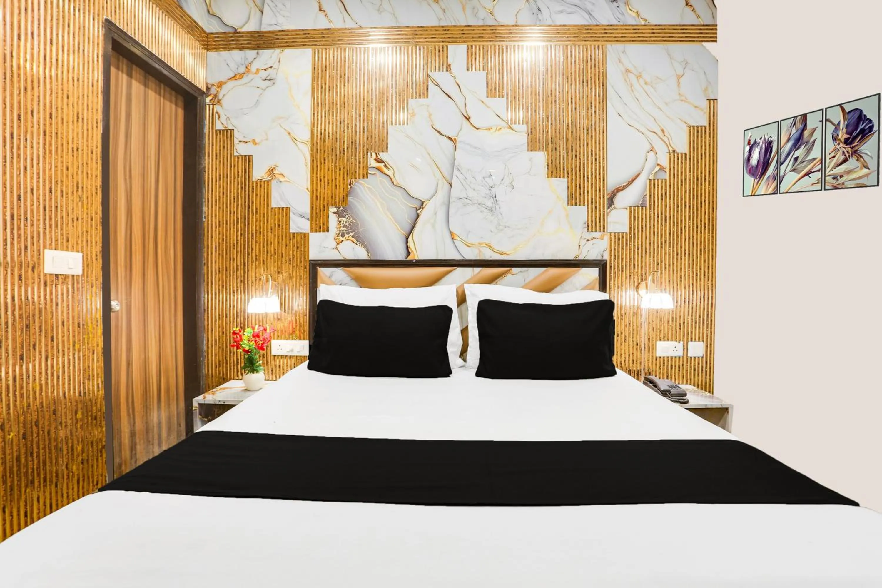 Bedroom, Bed in Collection O Golden Key Near TDI Mall