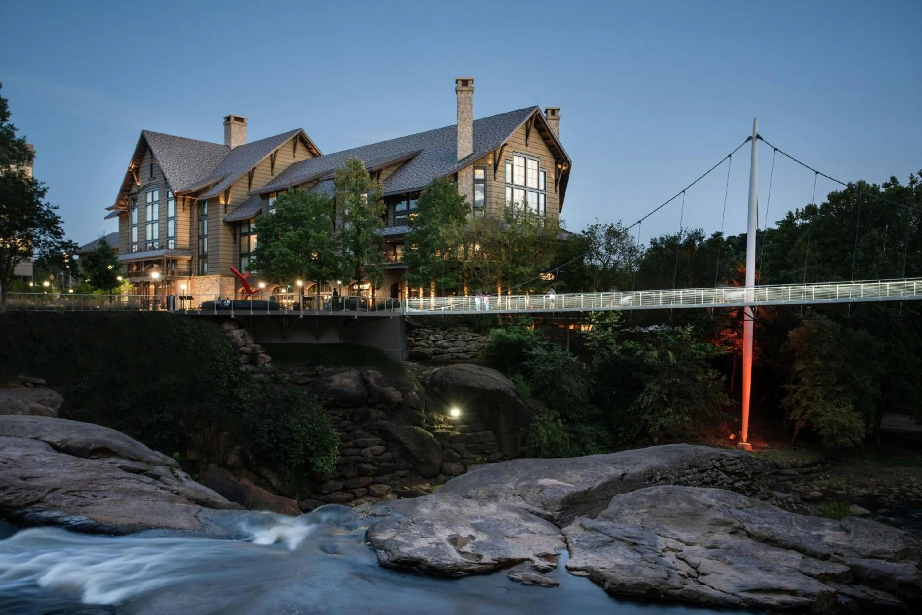 Property building in Grand Bohemian Lodge Greenville, Autograph Collection