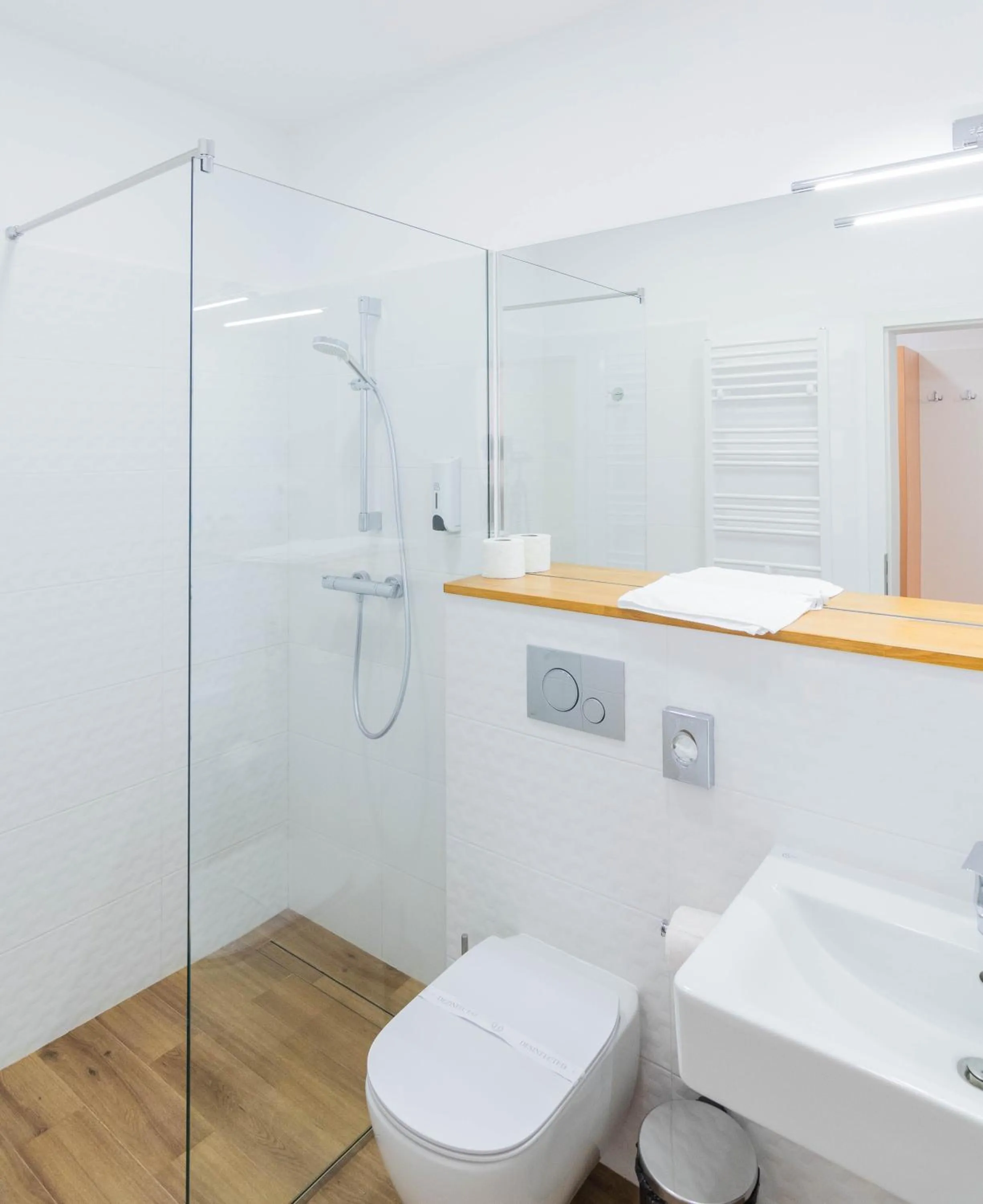 Shower in Hotel Urban