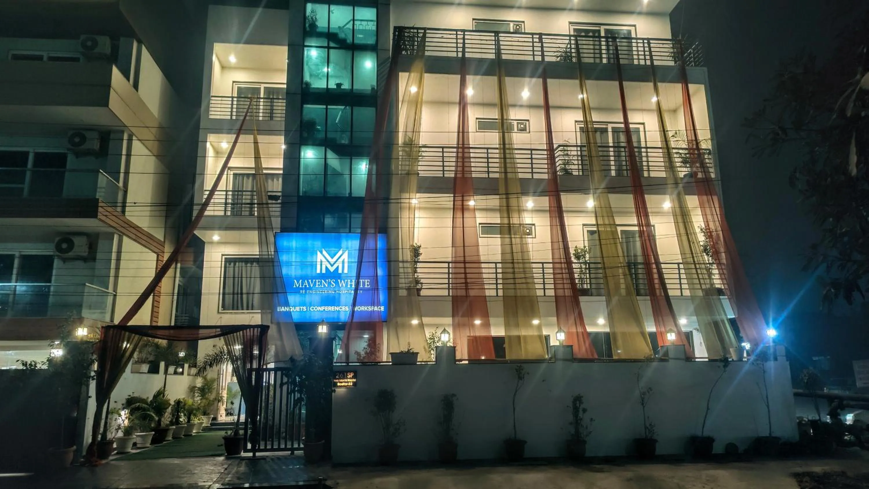 Property building in Hotel Mavens White Artemis Hospital Road Sector 52 Gurgaon