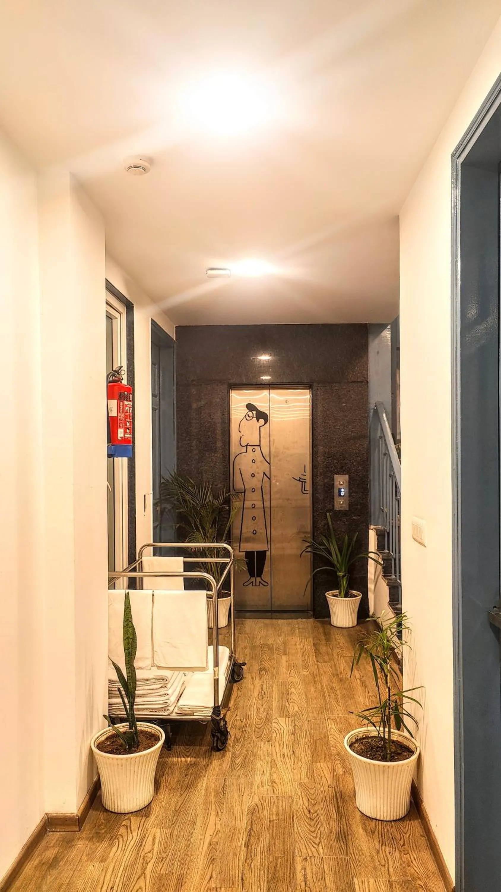 elevator in Hotel Mavens White Artemis Hospital Road Sector 52 Gurgaon