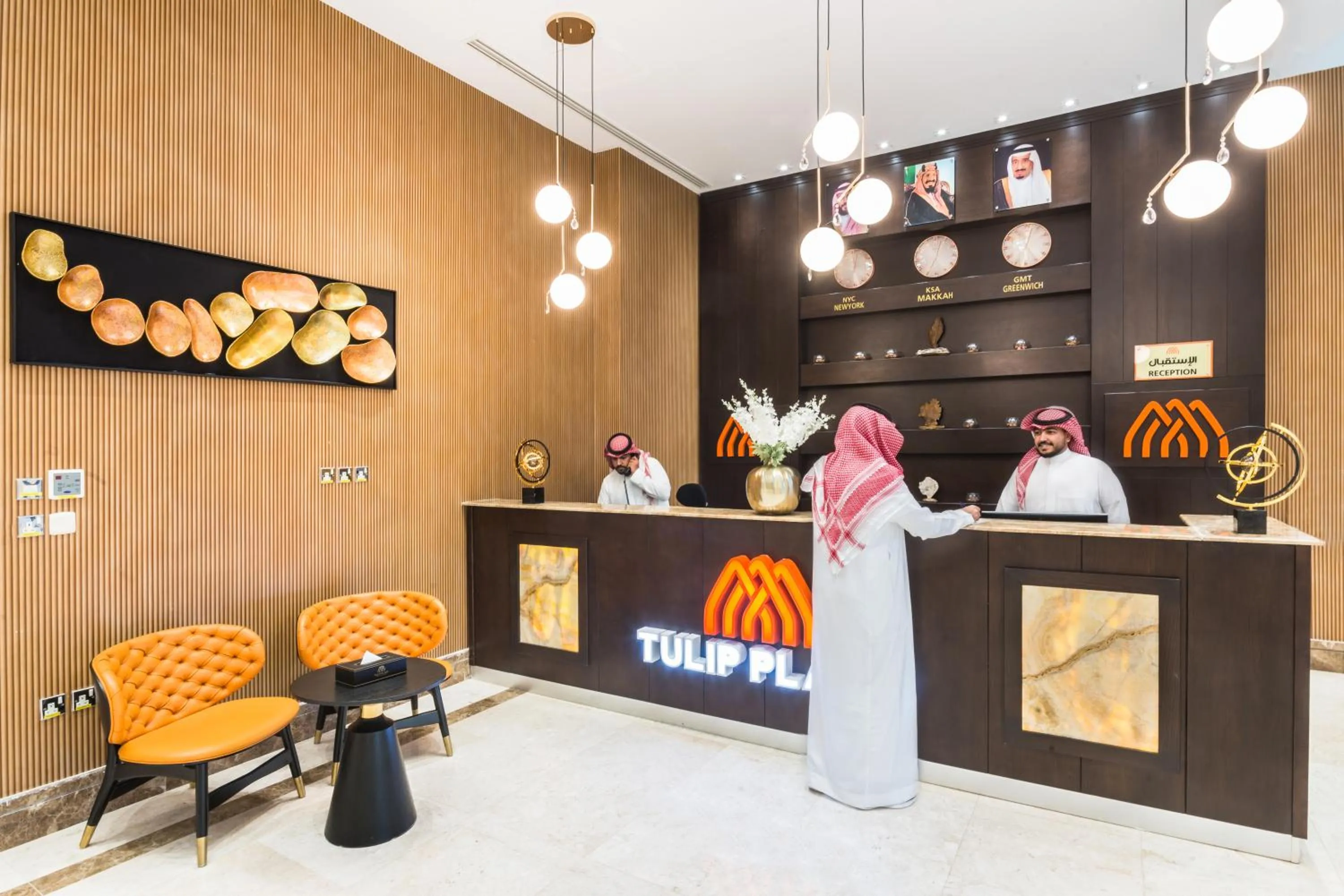 People in Tulip Plaza Hotel