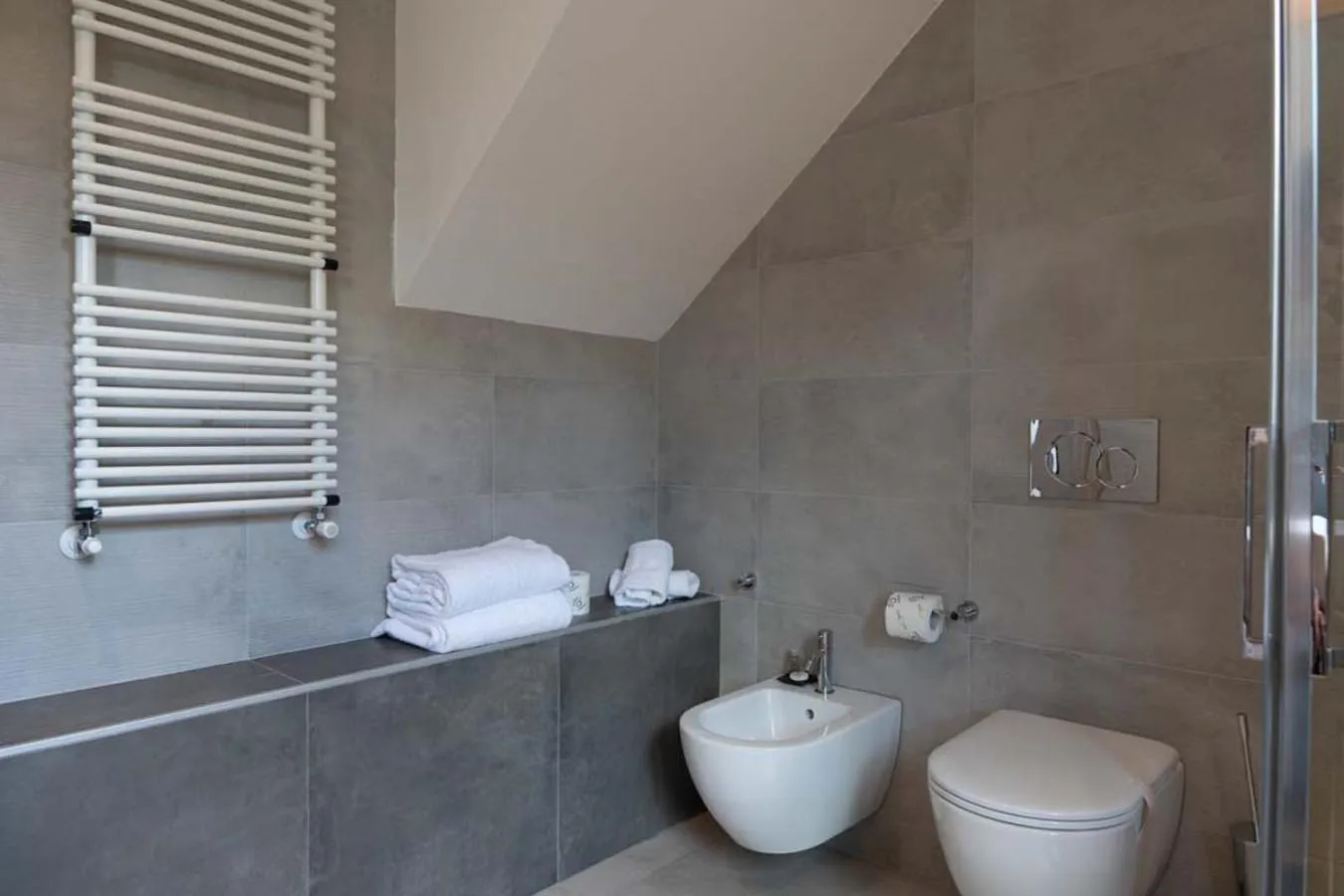 Bathroom in Le Cappuccinelle Suites&SPA