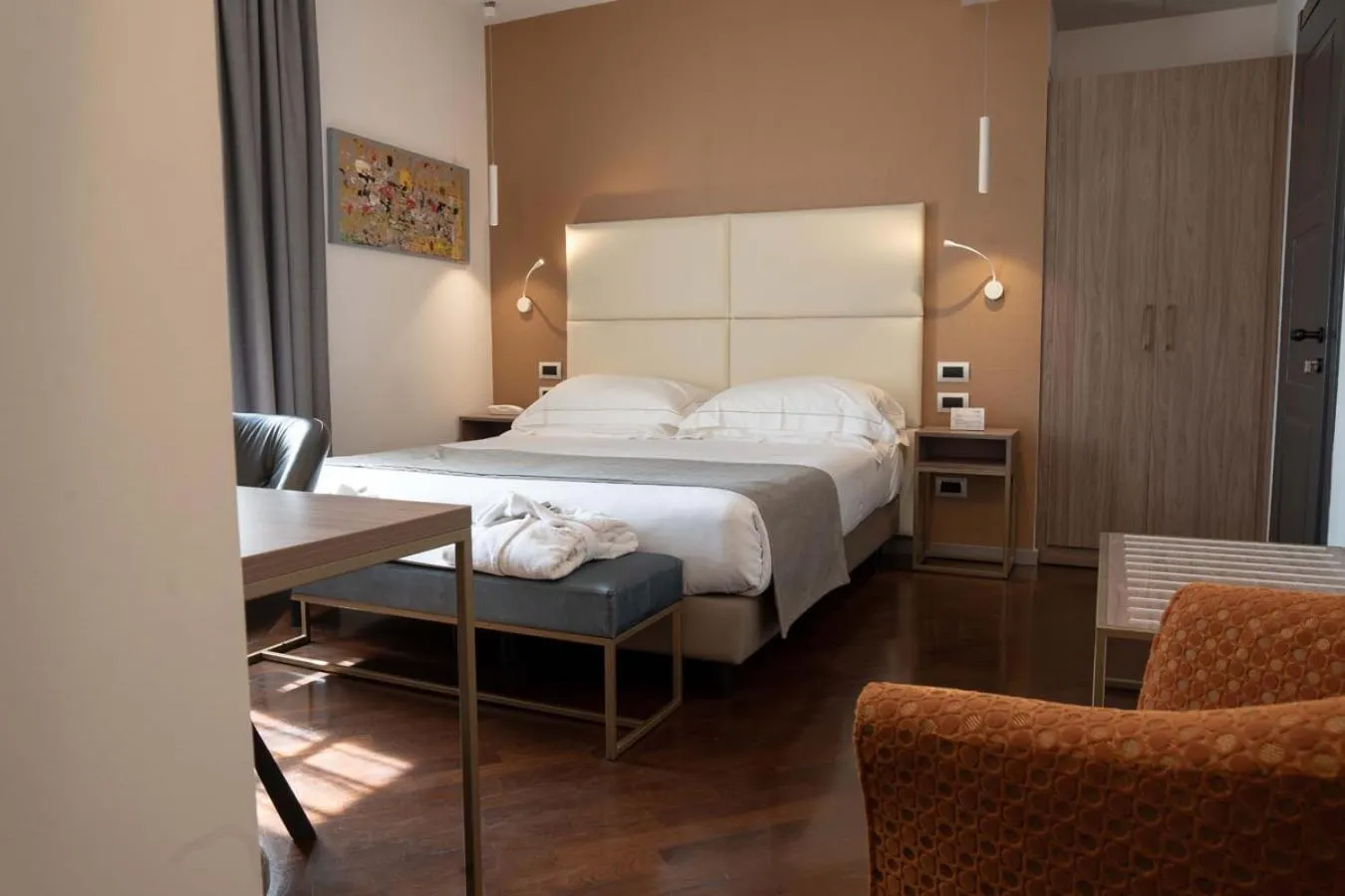 Bed in Le Cappuccinelle Suites&SPA