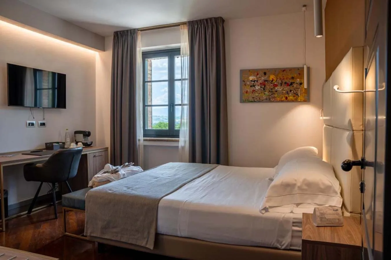 Bed in Le Cappuccinelle Suites&SPA