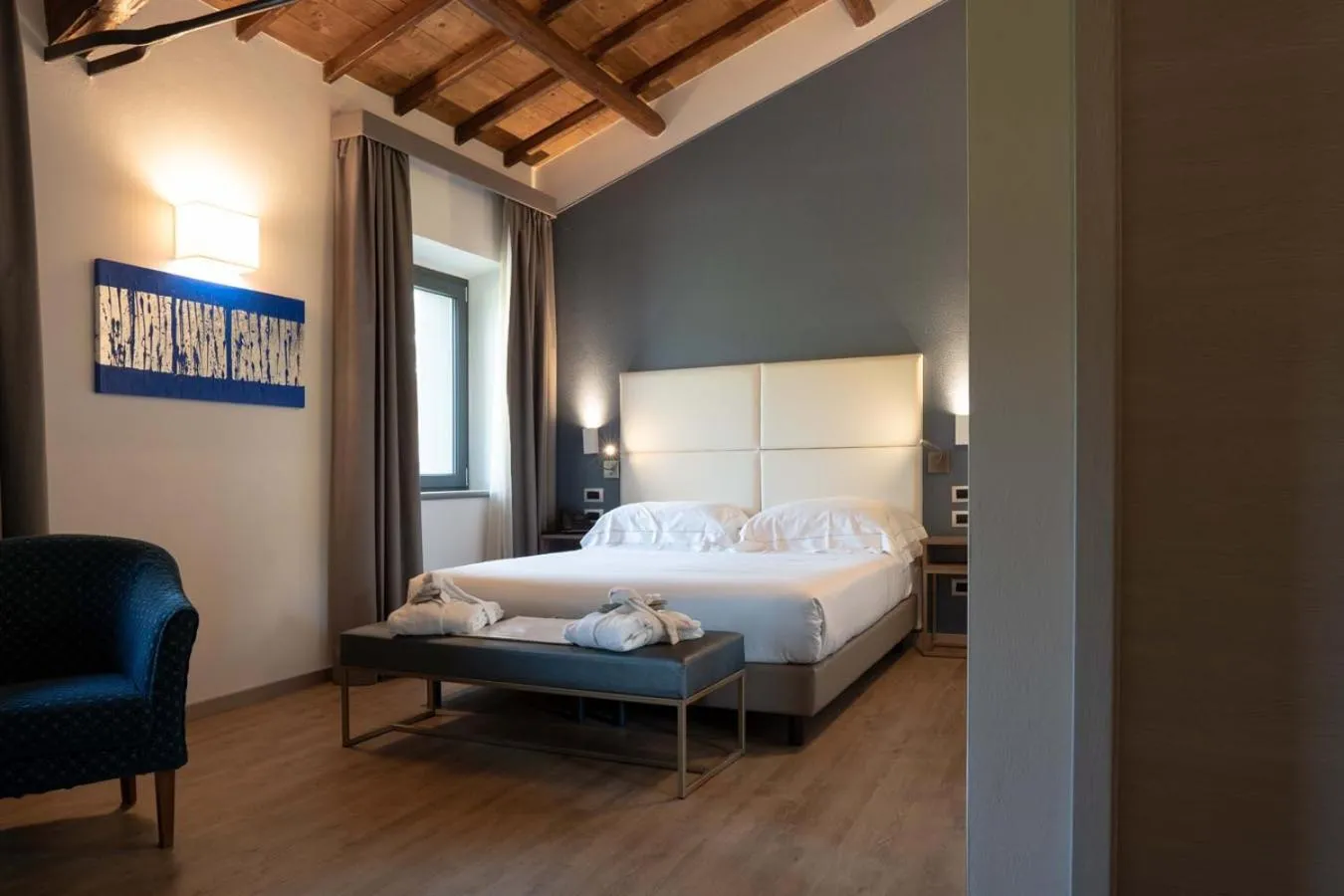 Bed in Le Cappuccinelle Suites&SPA