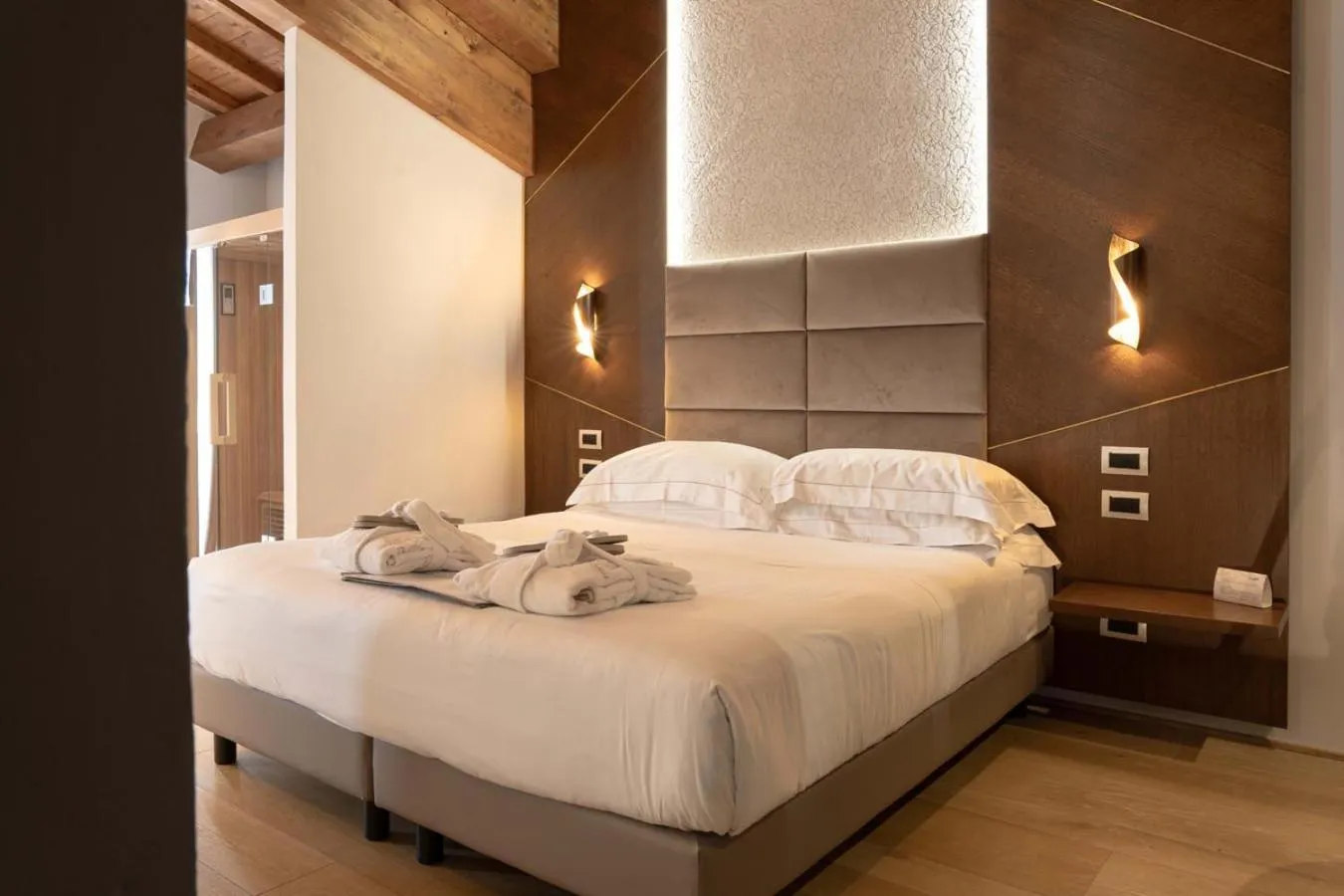 Bed in Le Cappuccinelle Suites&SPA