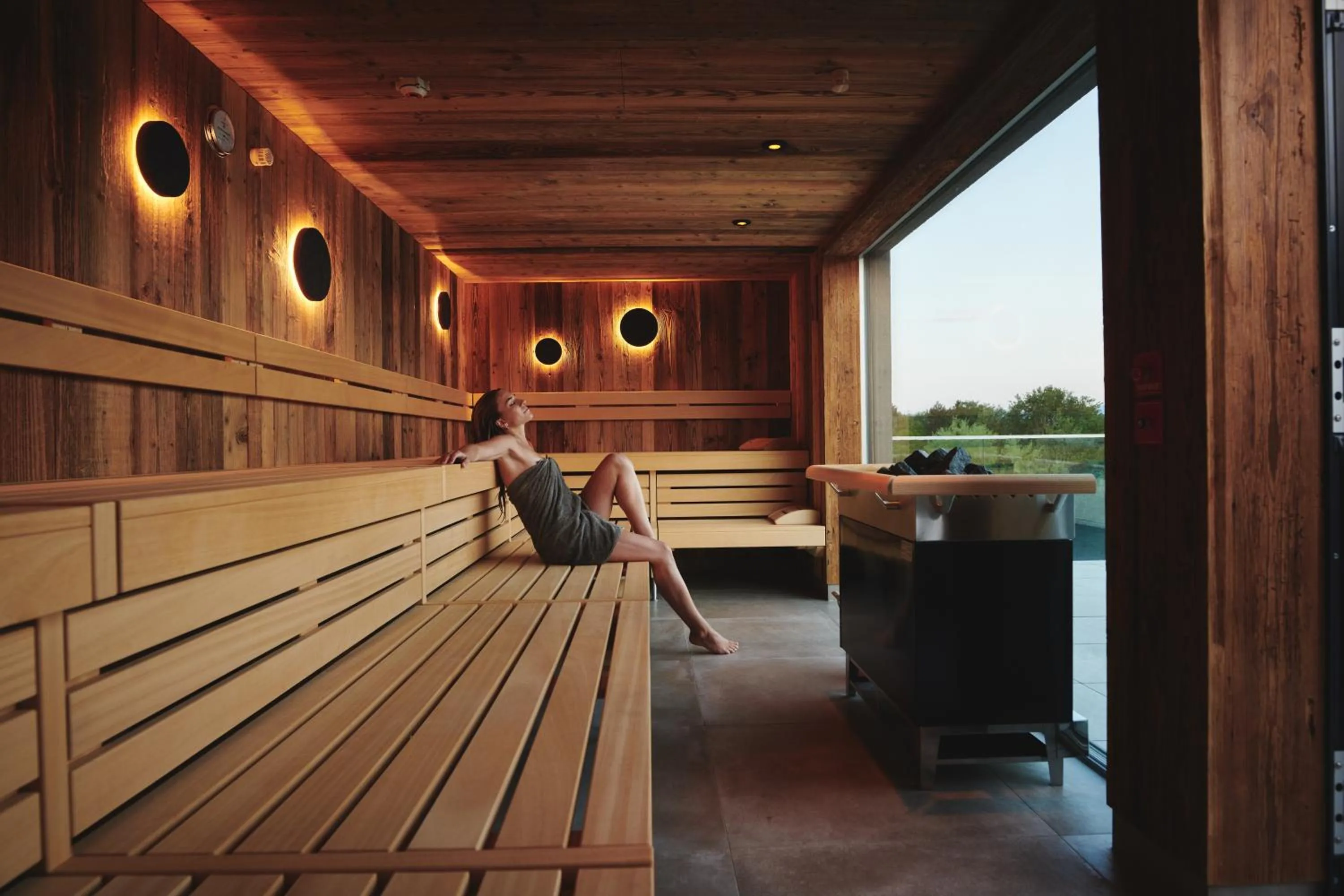 Sauna in Boutiquehotel DAS ZEITWERT