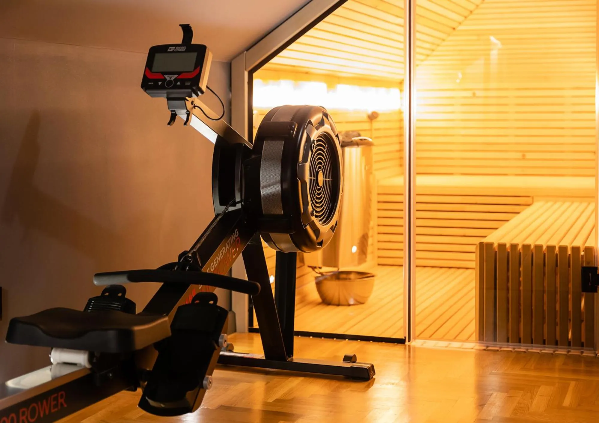 Sauna in Mert Boutique Hotel