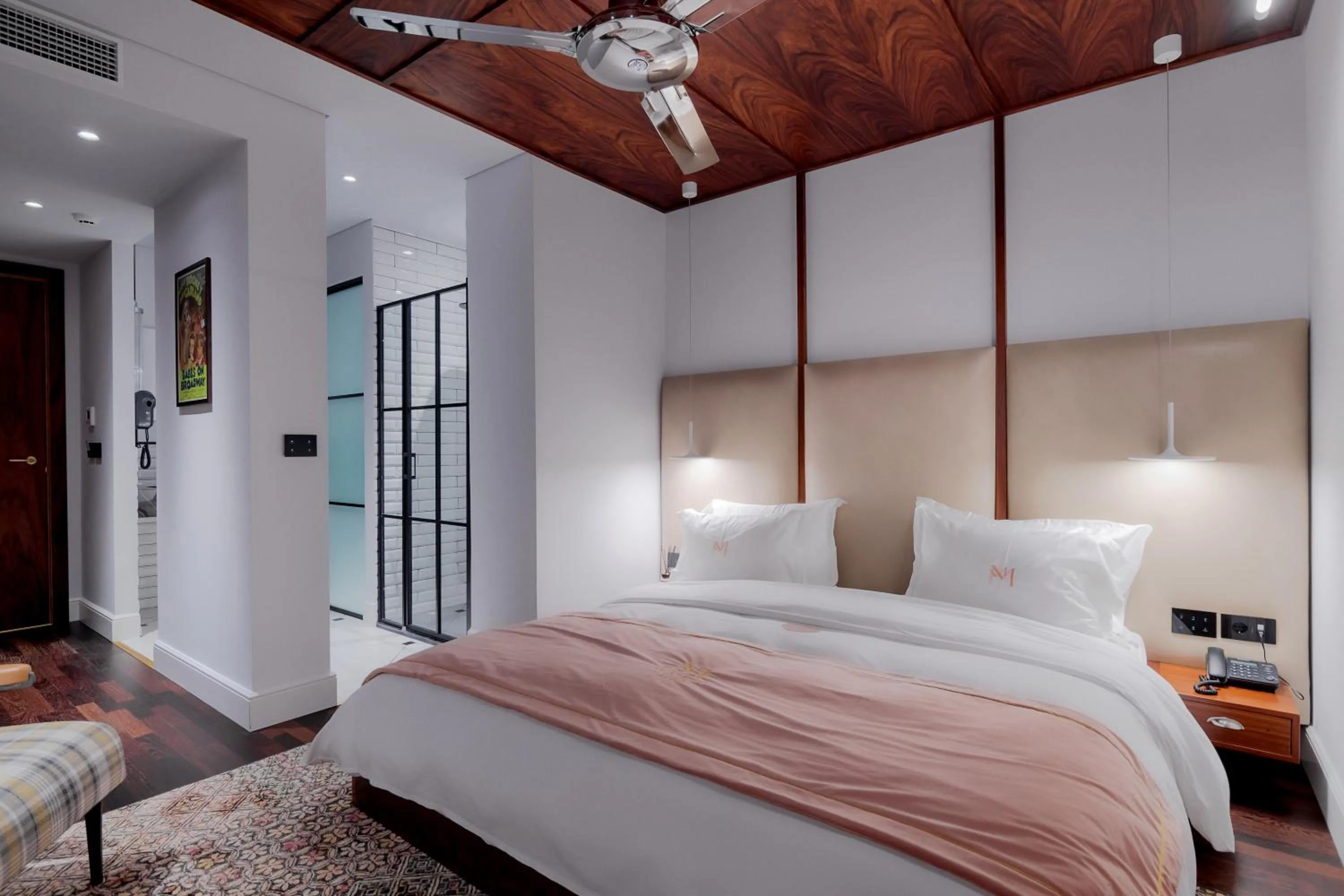 Bed in Mert Boutique Hotel