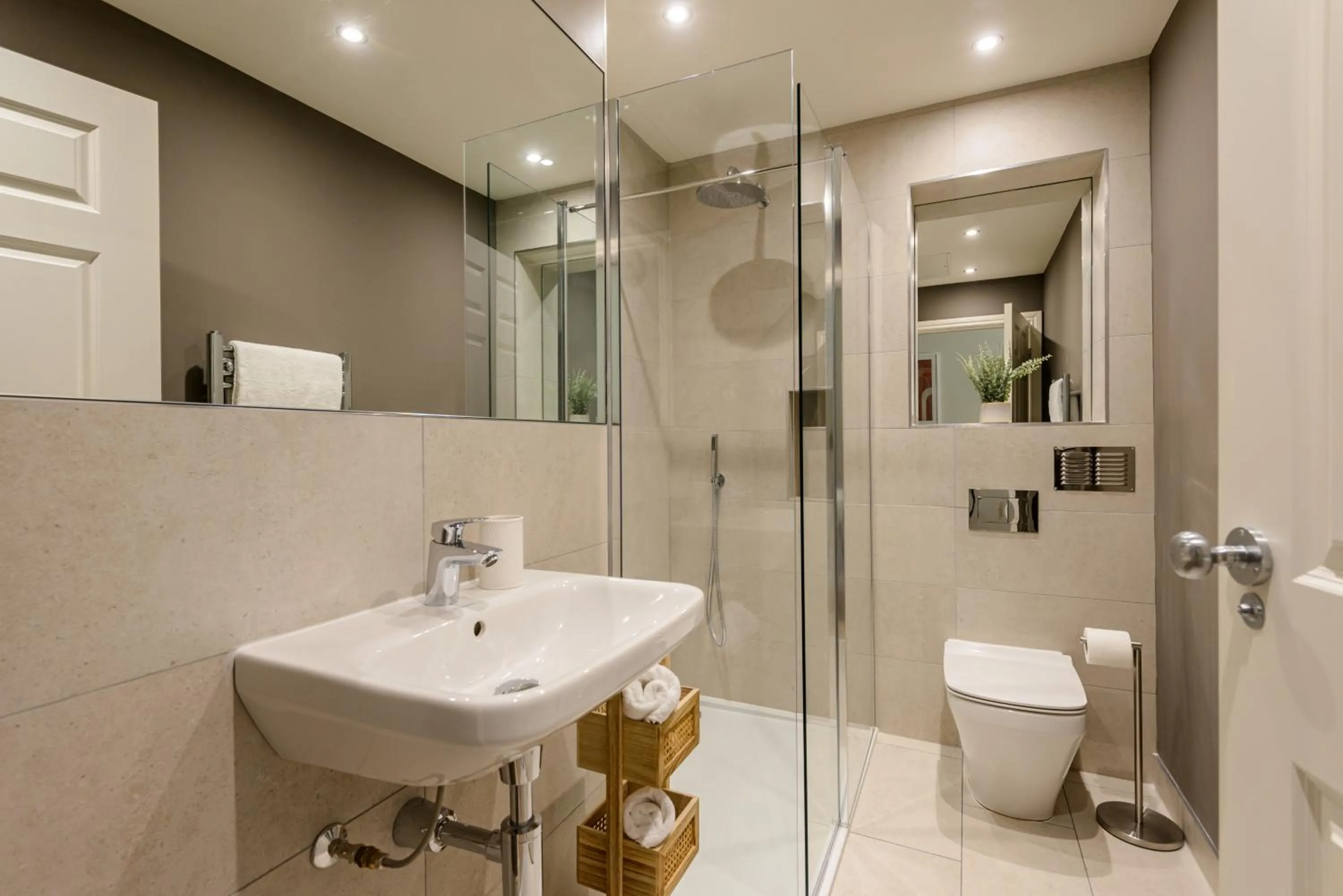 Bathroom in Museum Apartments