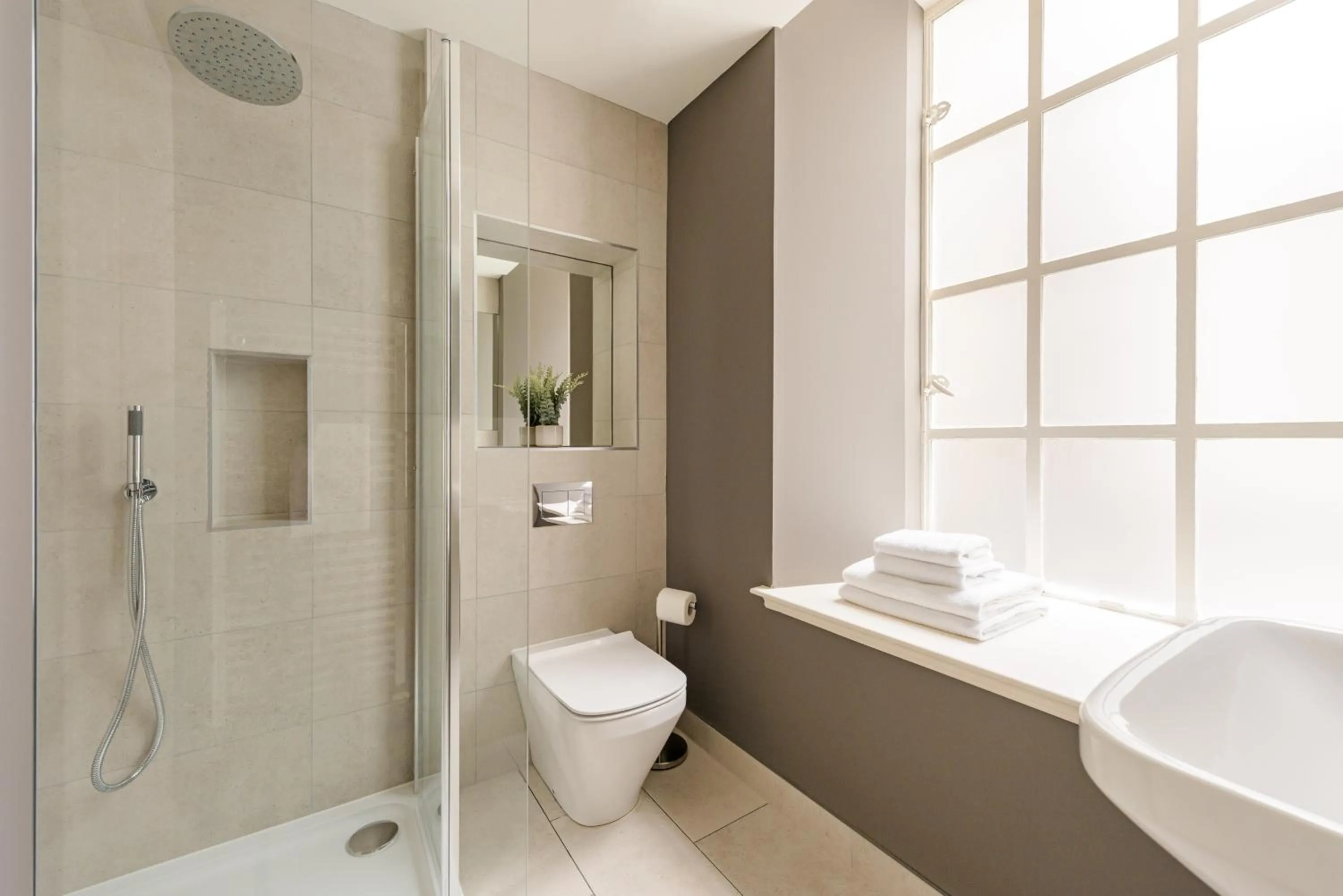 Bathroom in Museum Apartments