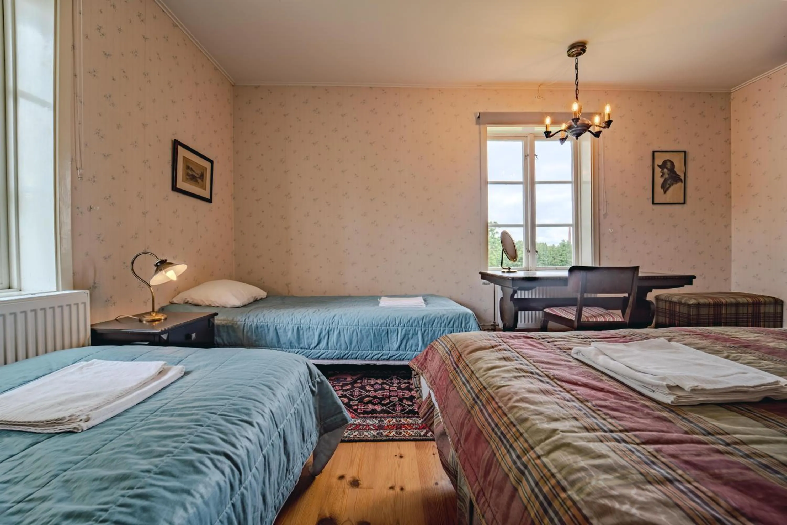 Bed in Svaneholm Hotel