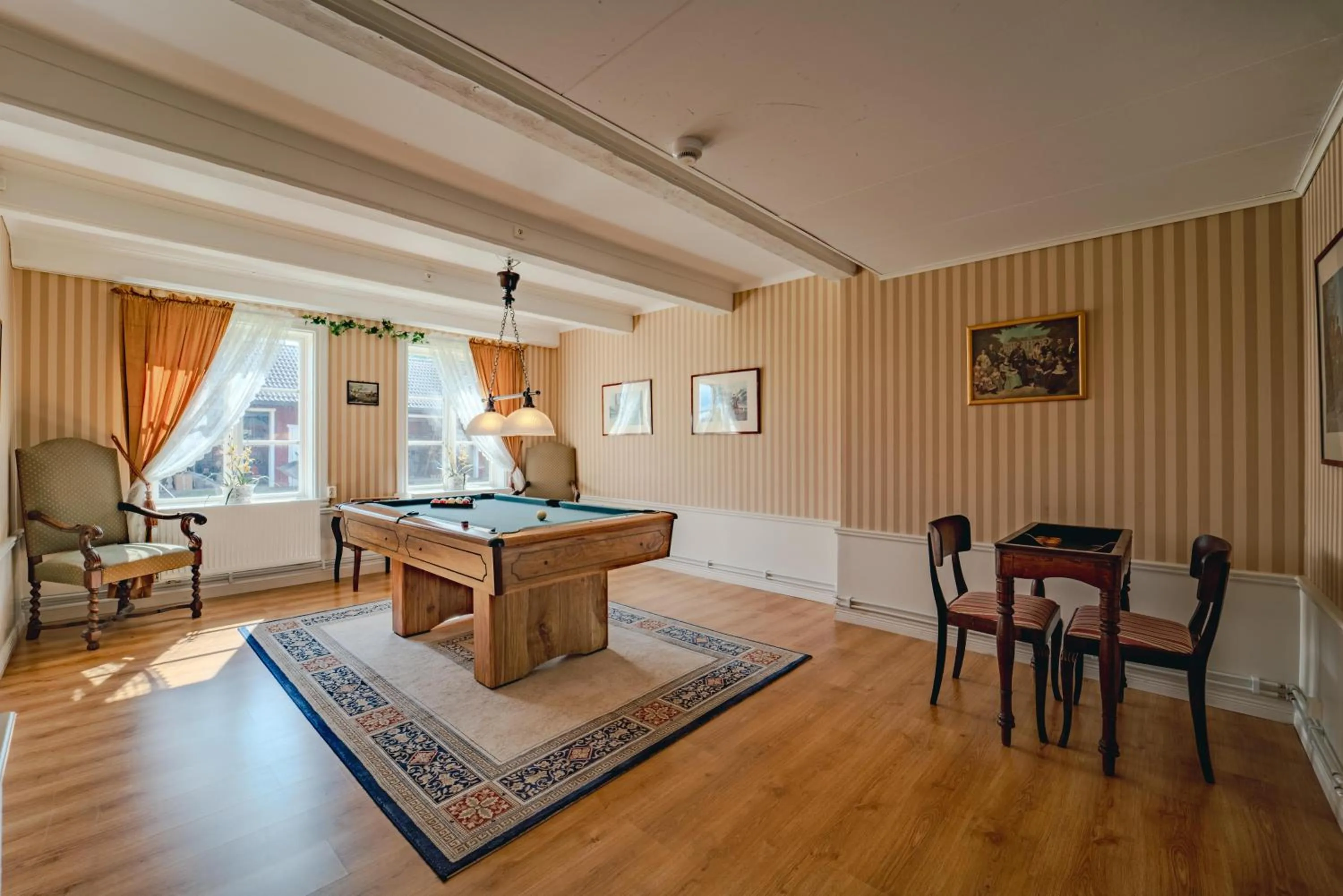 Game Room in Svaneholm Hotel