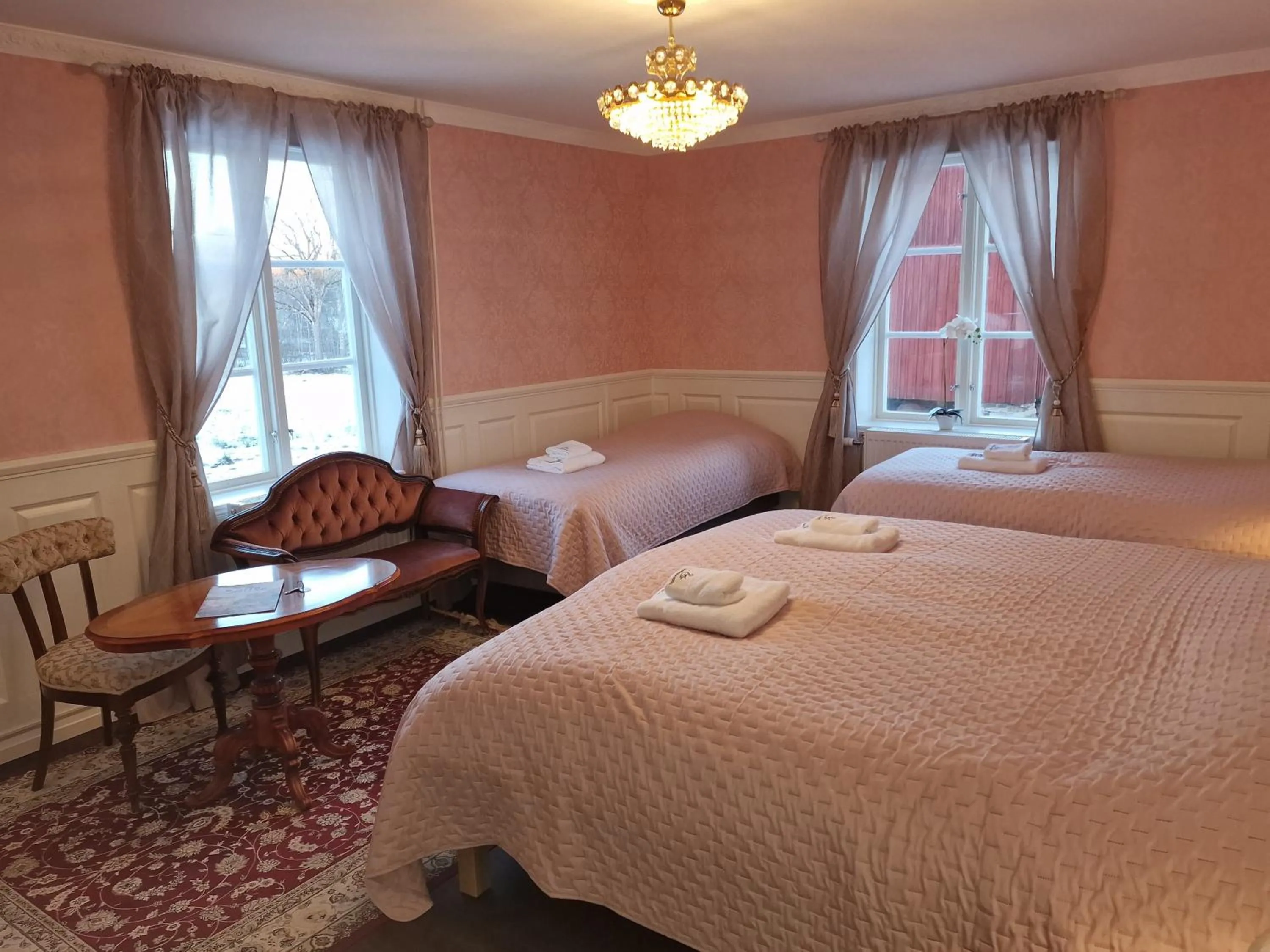 Bed in Svaneholm Hotel