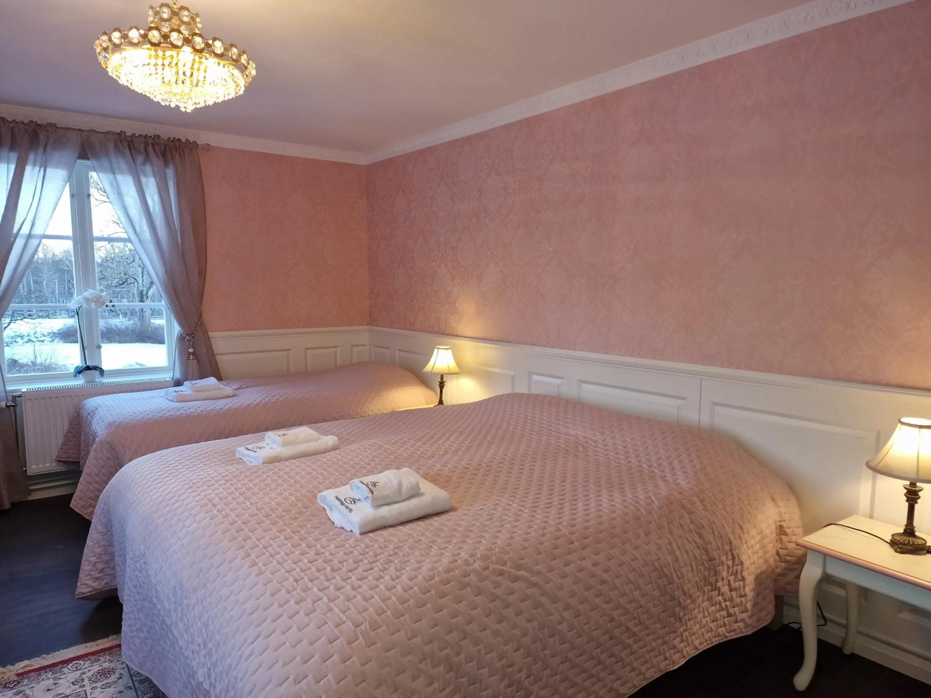 Bed in Svaneholm Hotel