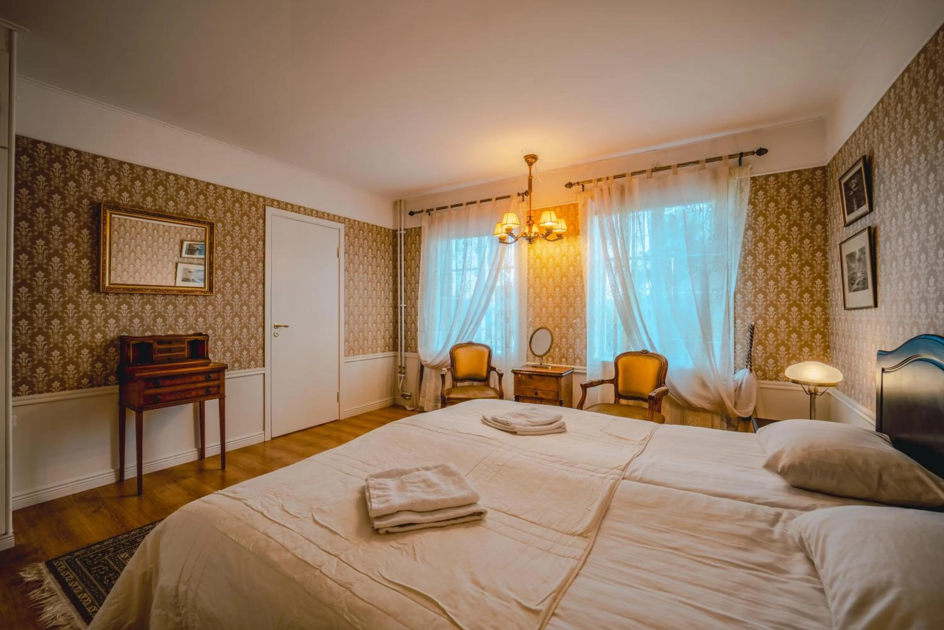 Bed in Svaneholm Hotel