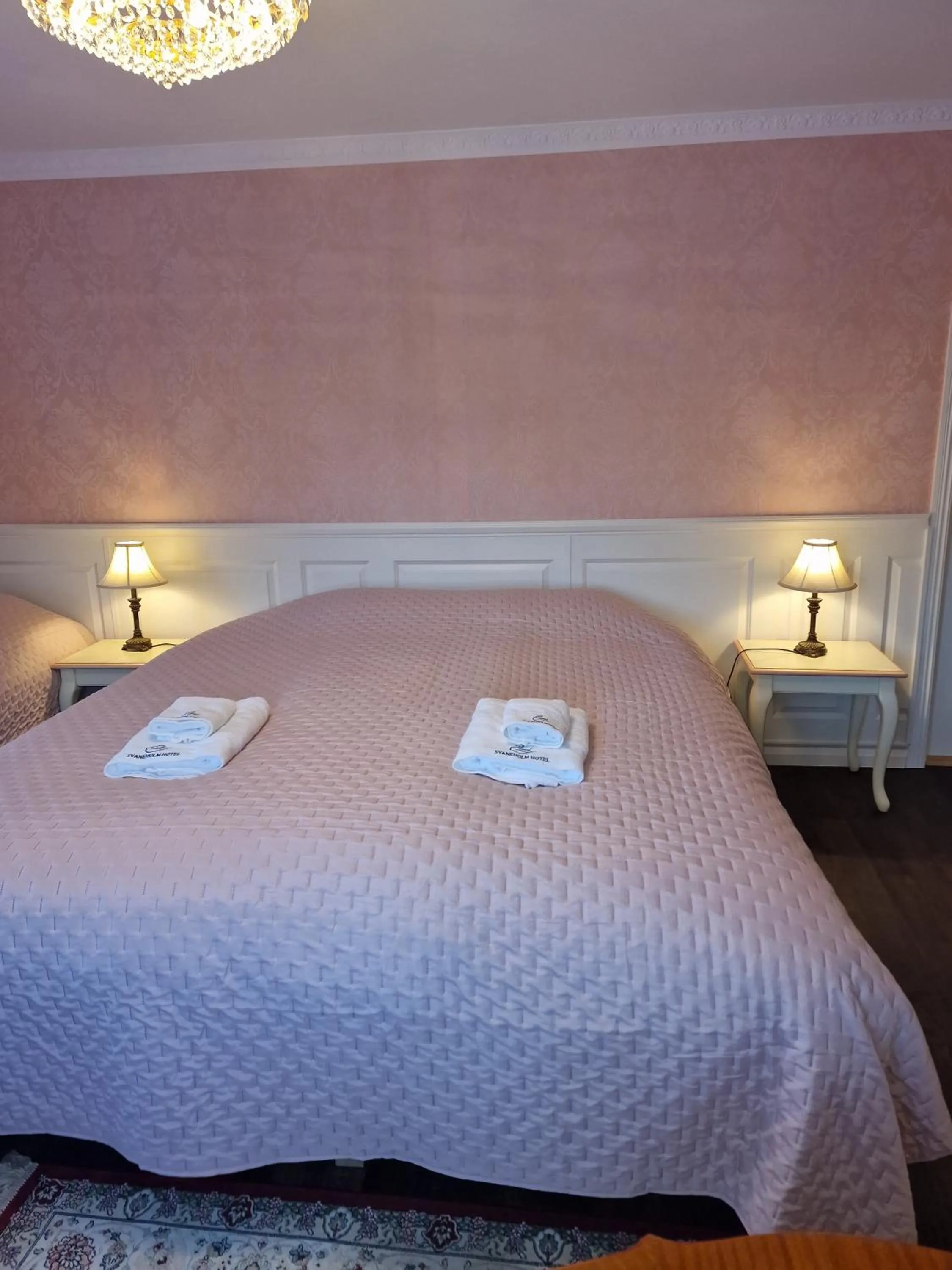 Bed in Svaneholm Hotel