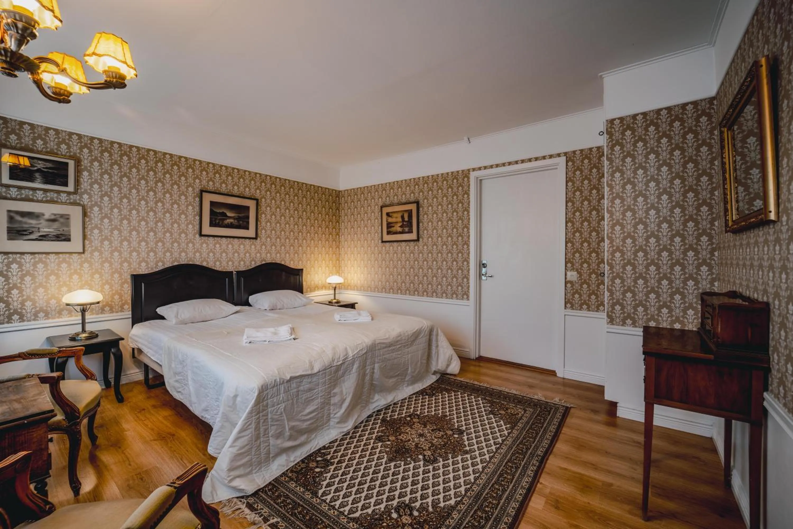 Bed in Svaneholm Hotel