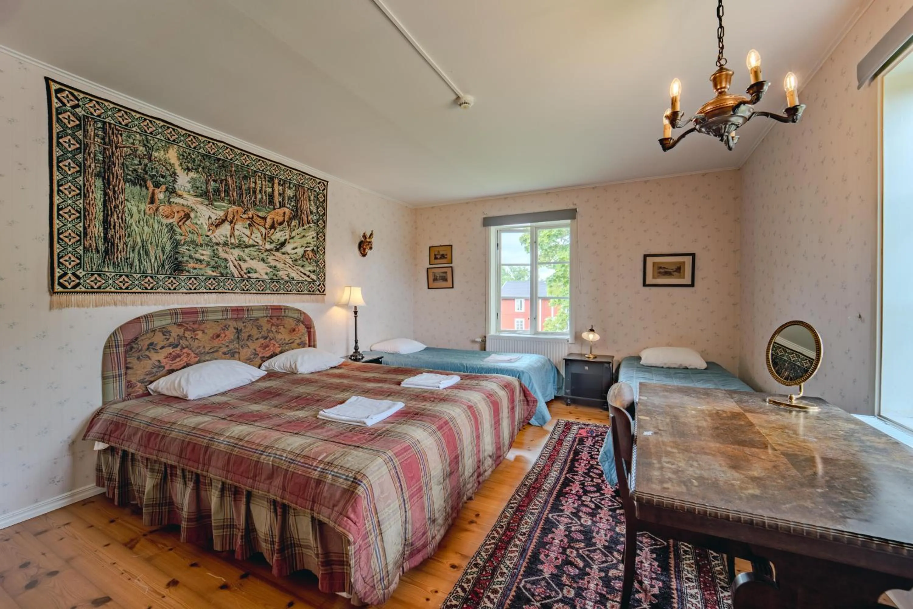 Bed in Svaneholm Hotel