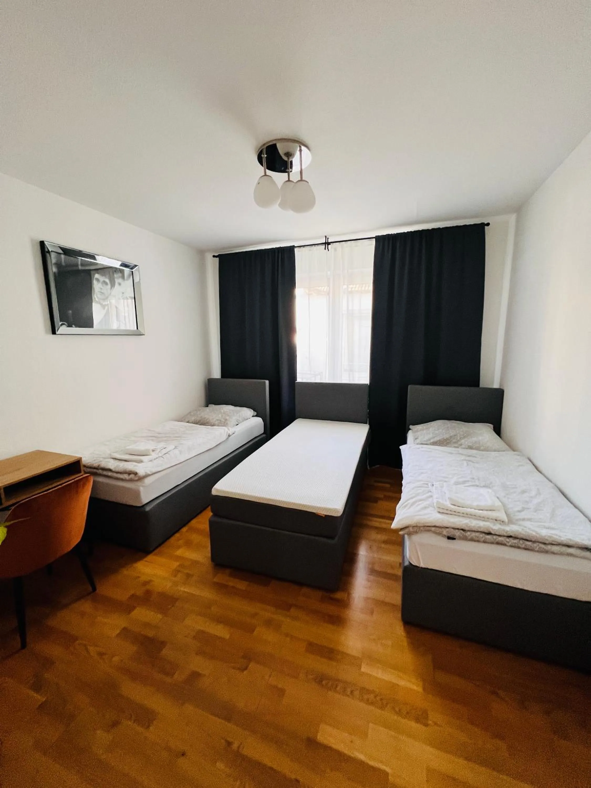 Bed in Jalda Apartments