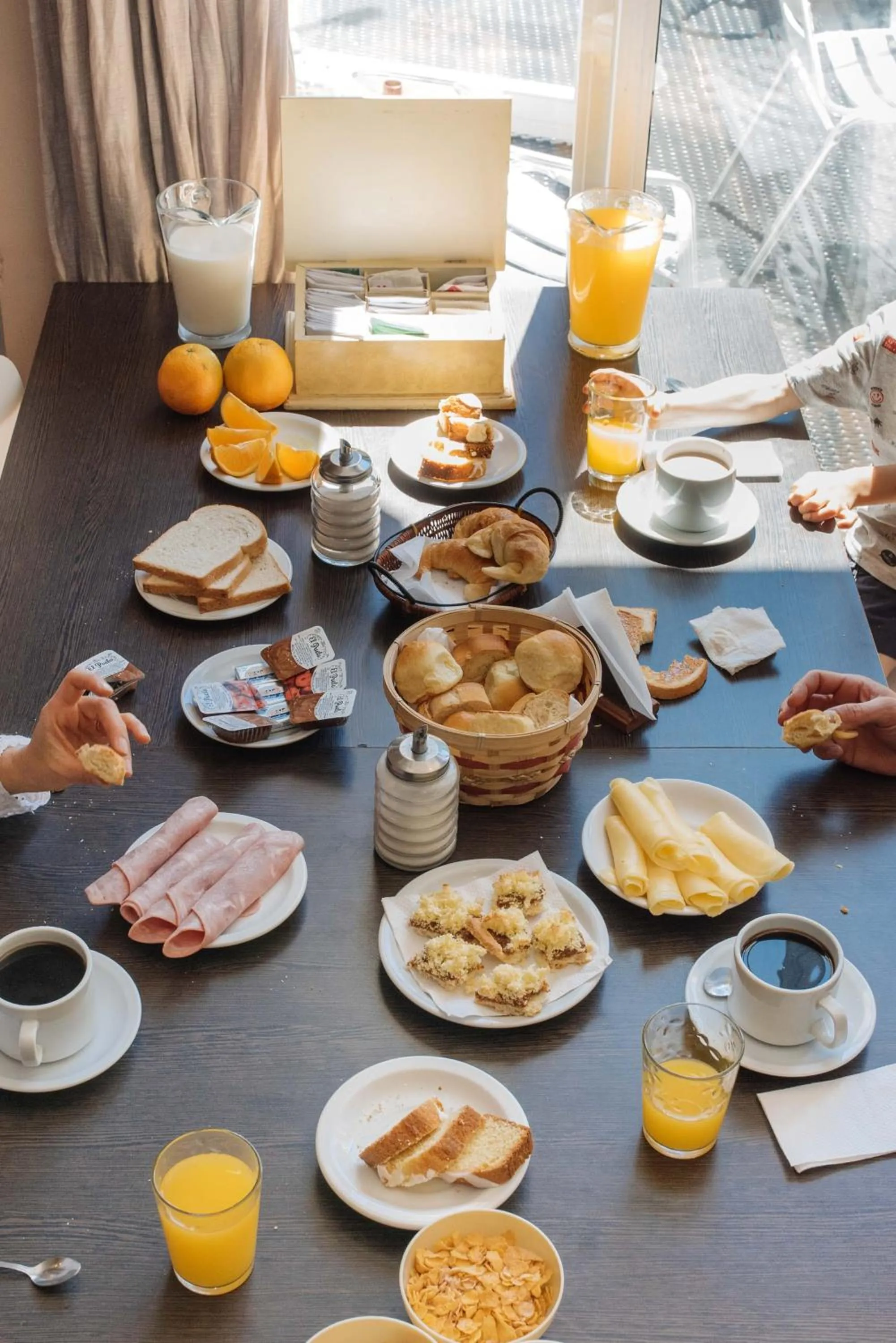 Food in Tangoinn Club Hotel