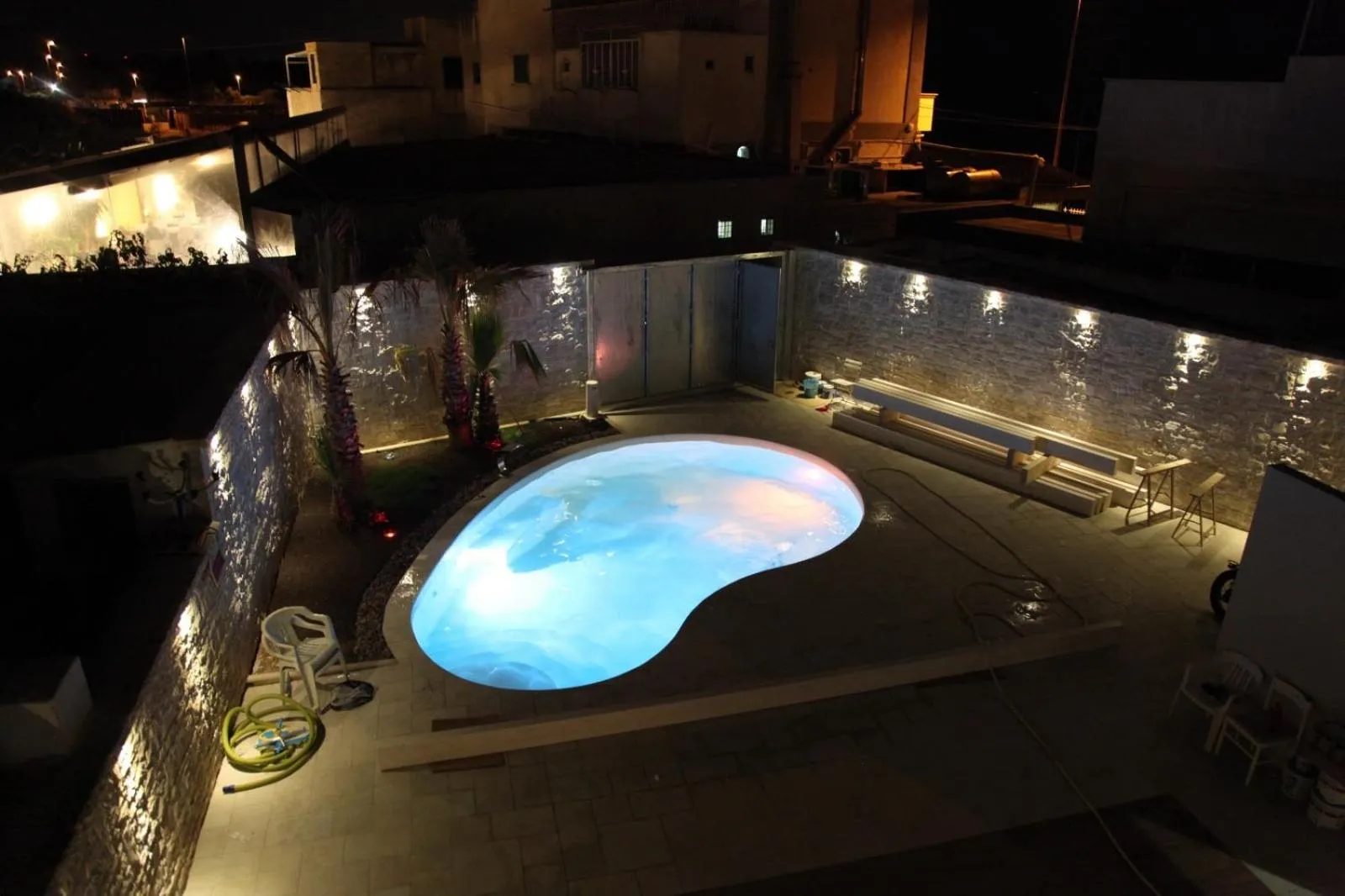 Swimming pool in B&B Villa Grace