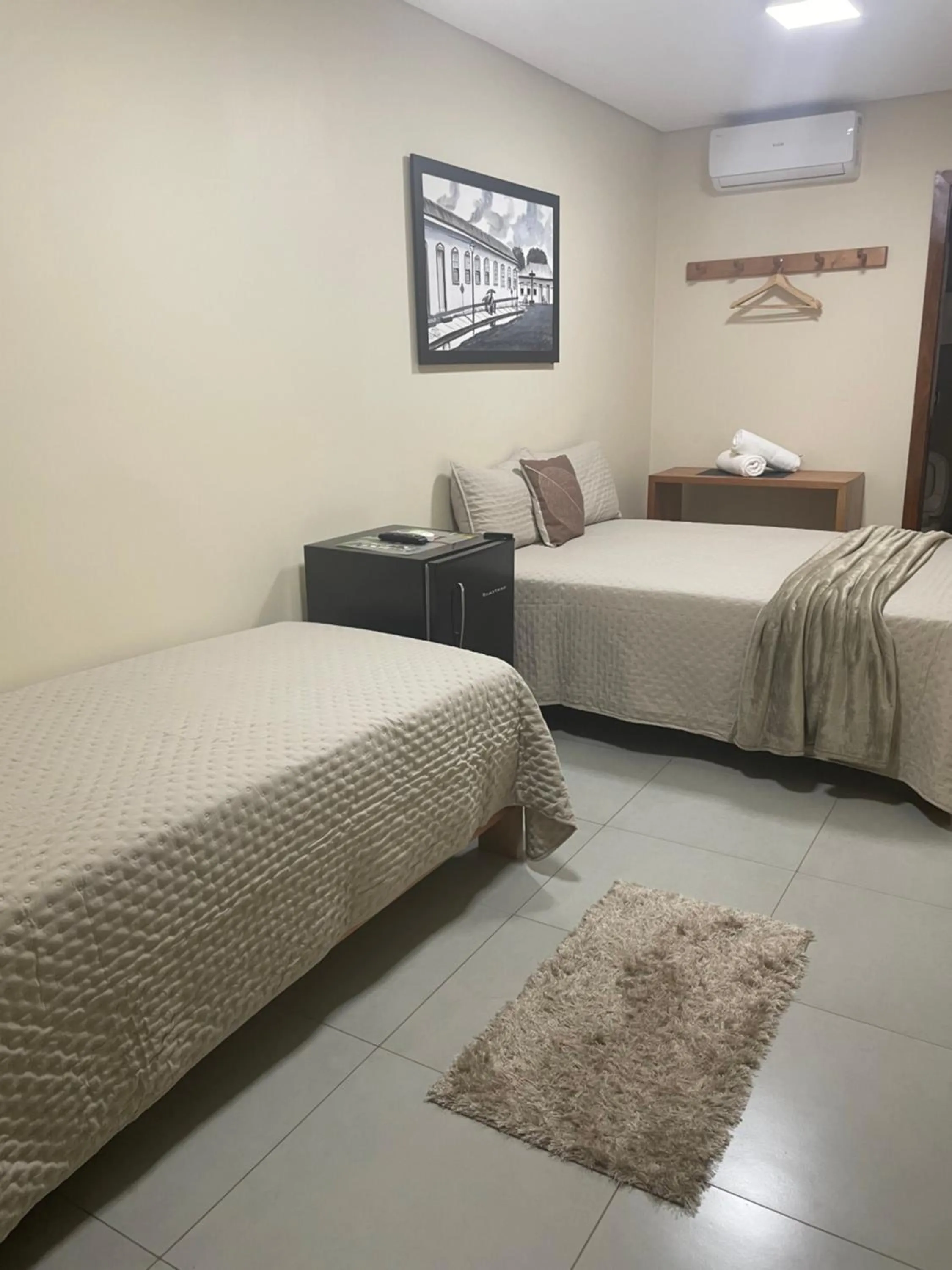 Bed in Hotel Santa Maria