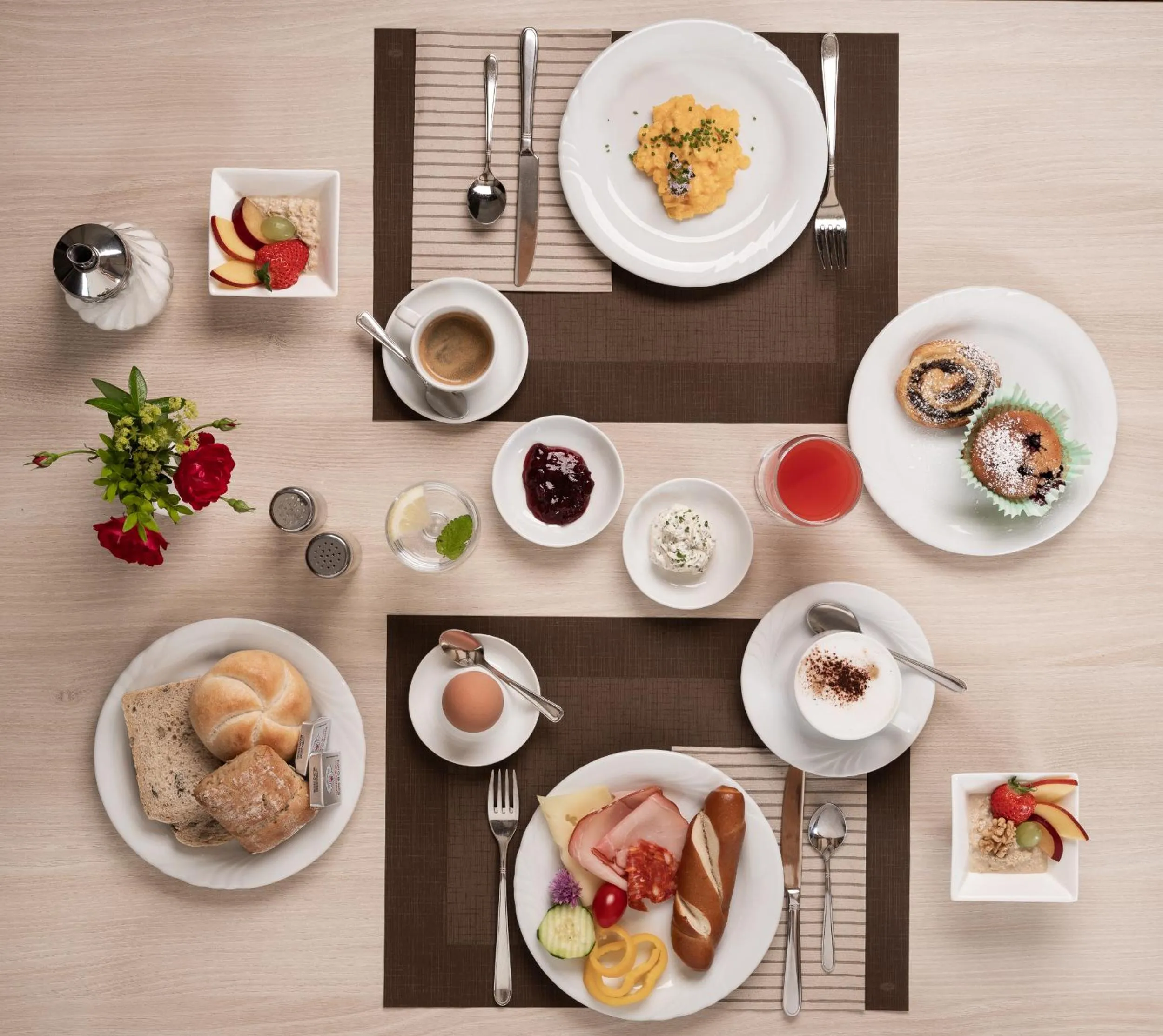 Breakfast in Hotel B&B Martha