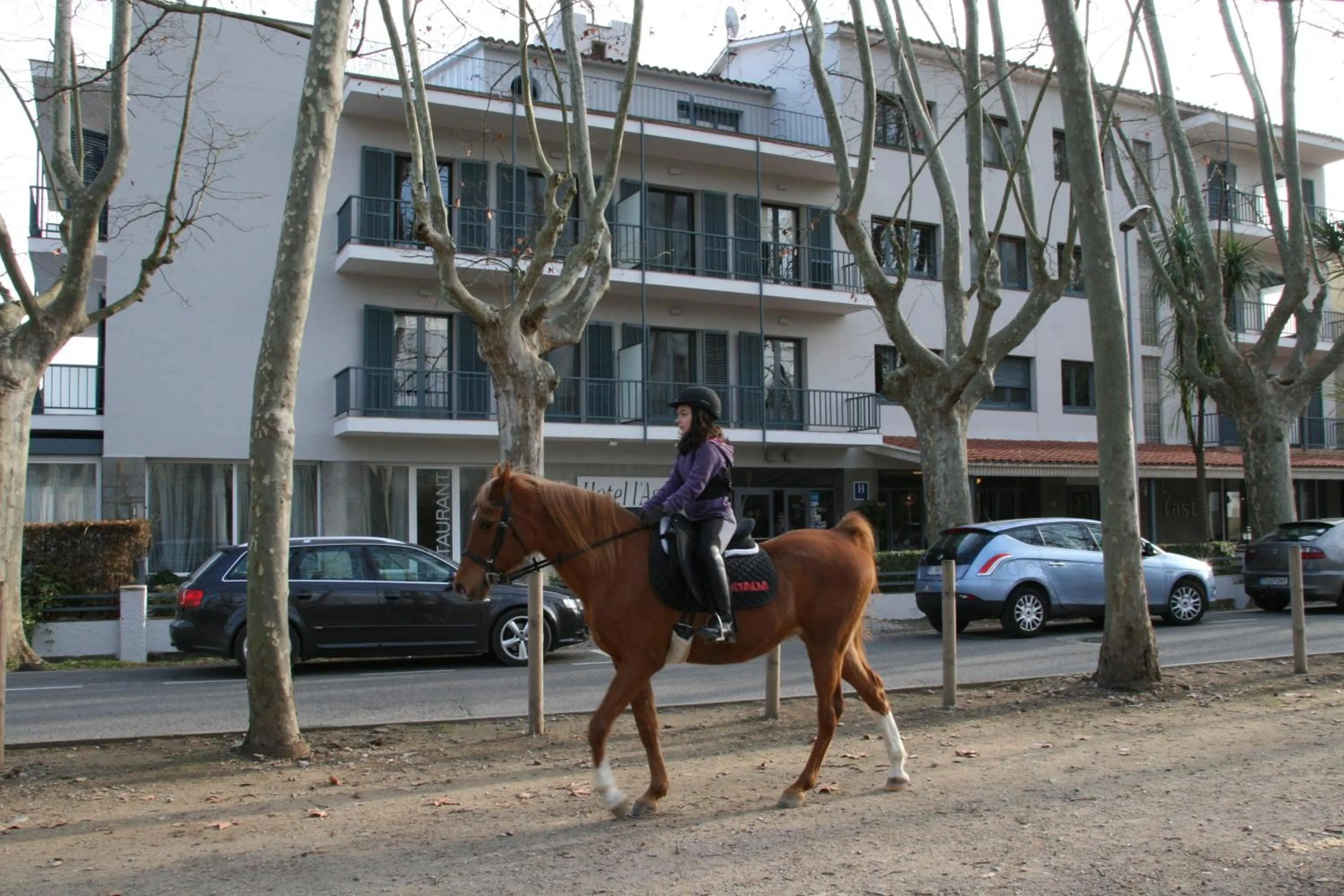 Facade/entrance in Hotel L'Ast