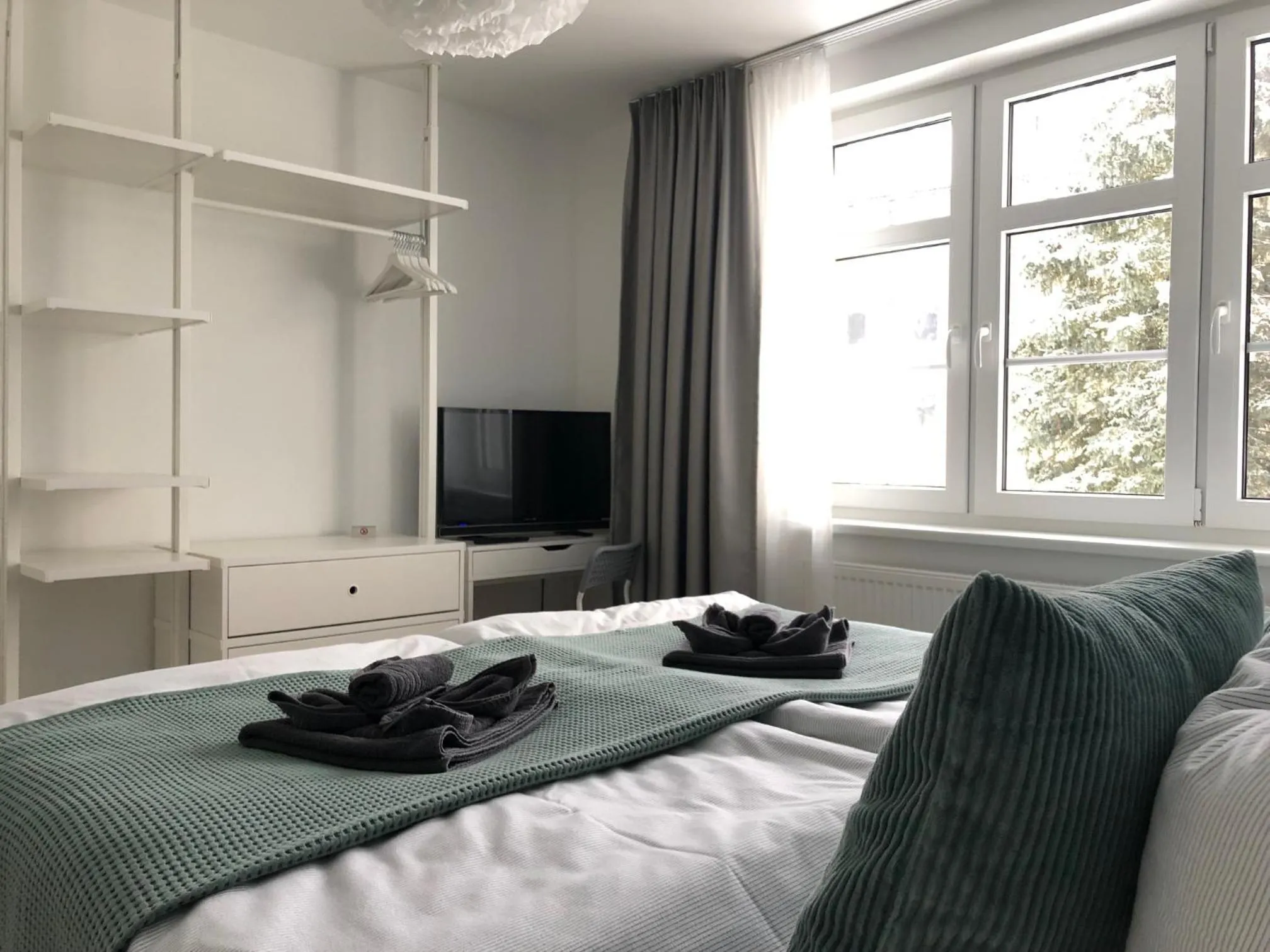 Bedroom, Bed in Zur alten Fabrik