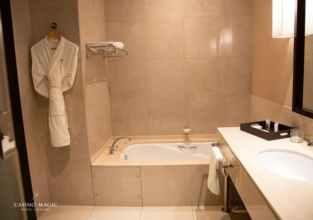 Bathroom in Hotel Casino Magic