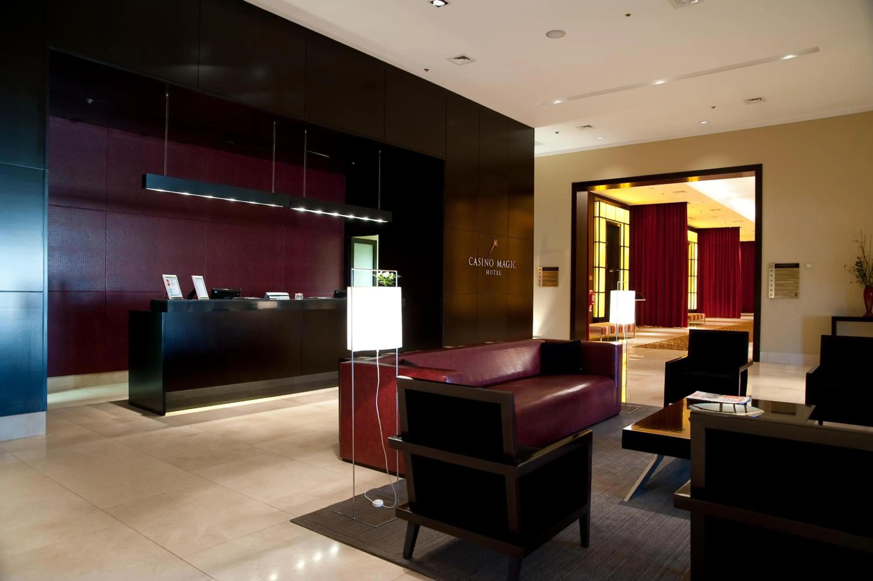 Lobby or reception in Hotel Casino Magic