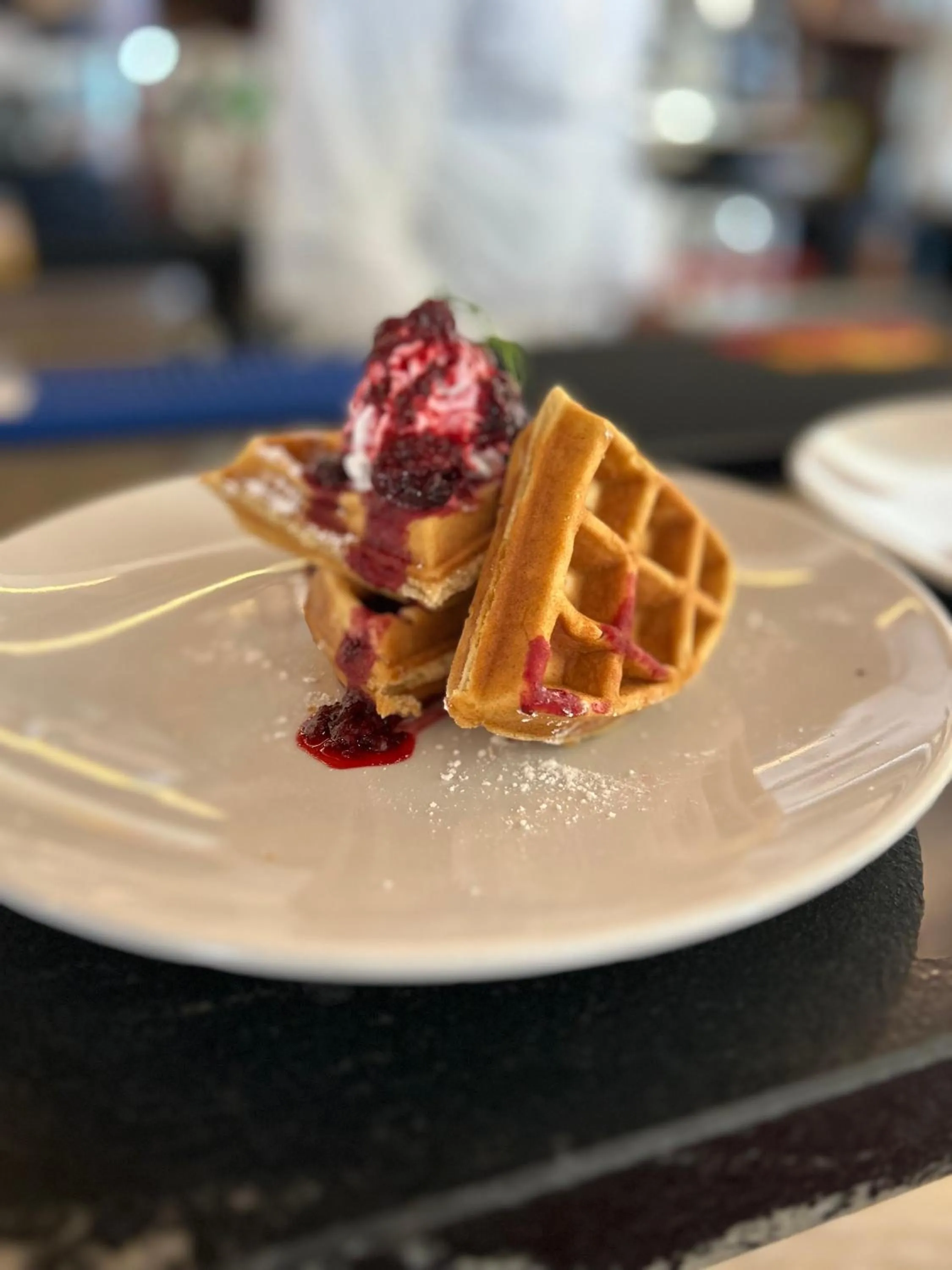 Breakfast in Hacienda Samana Bay Hotel