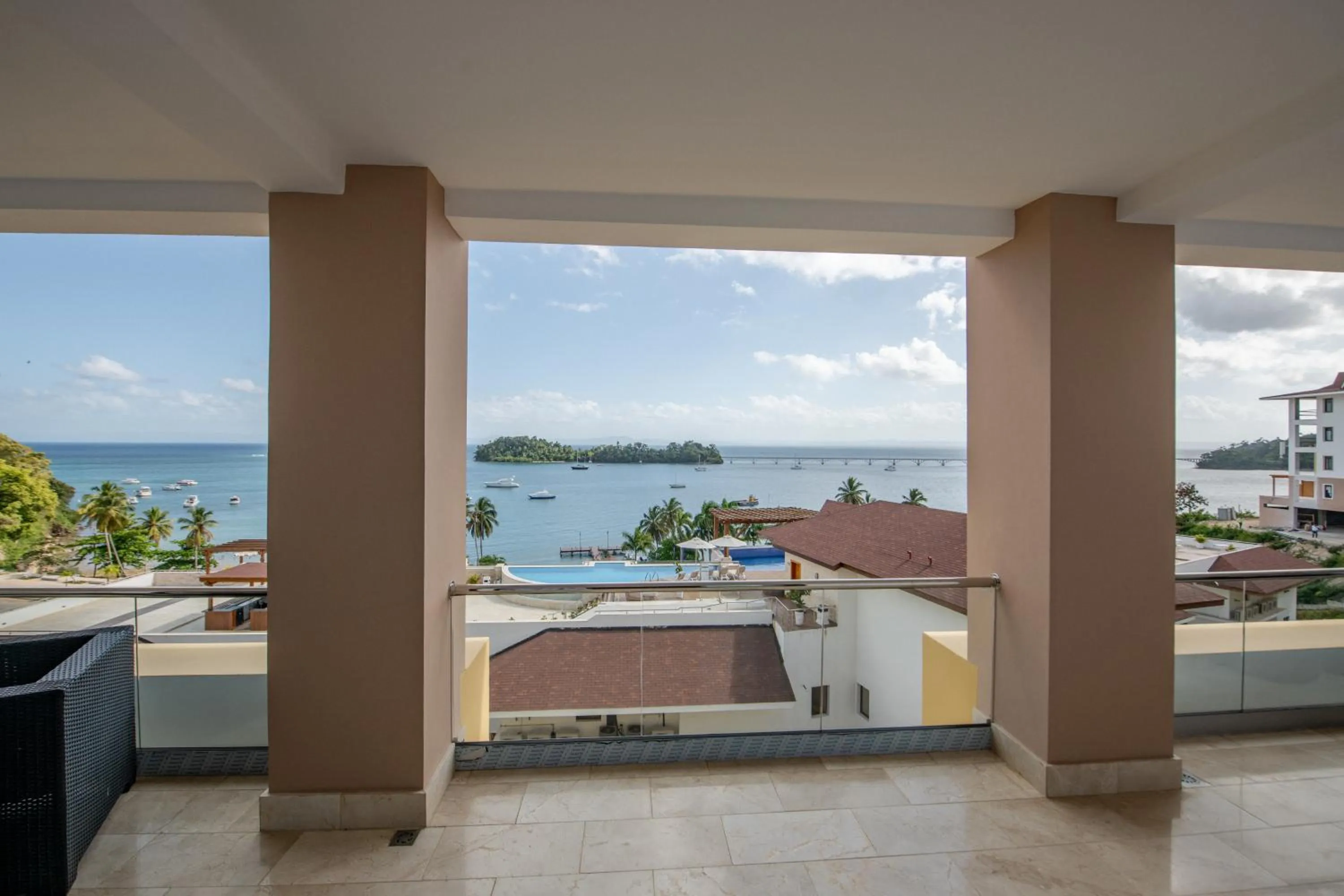 Balcony/Terrace in Hacienda Samana Bay Hotel