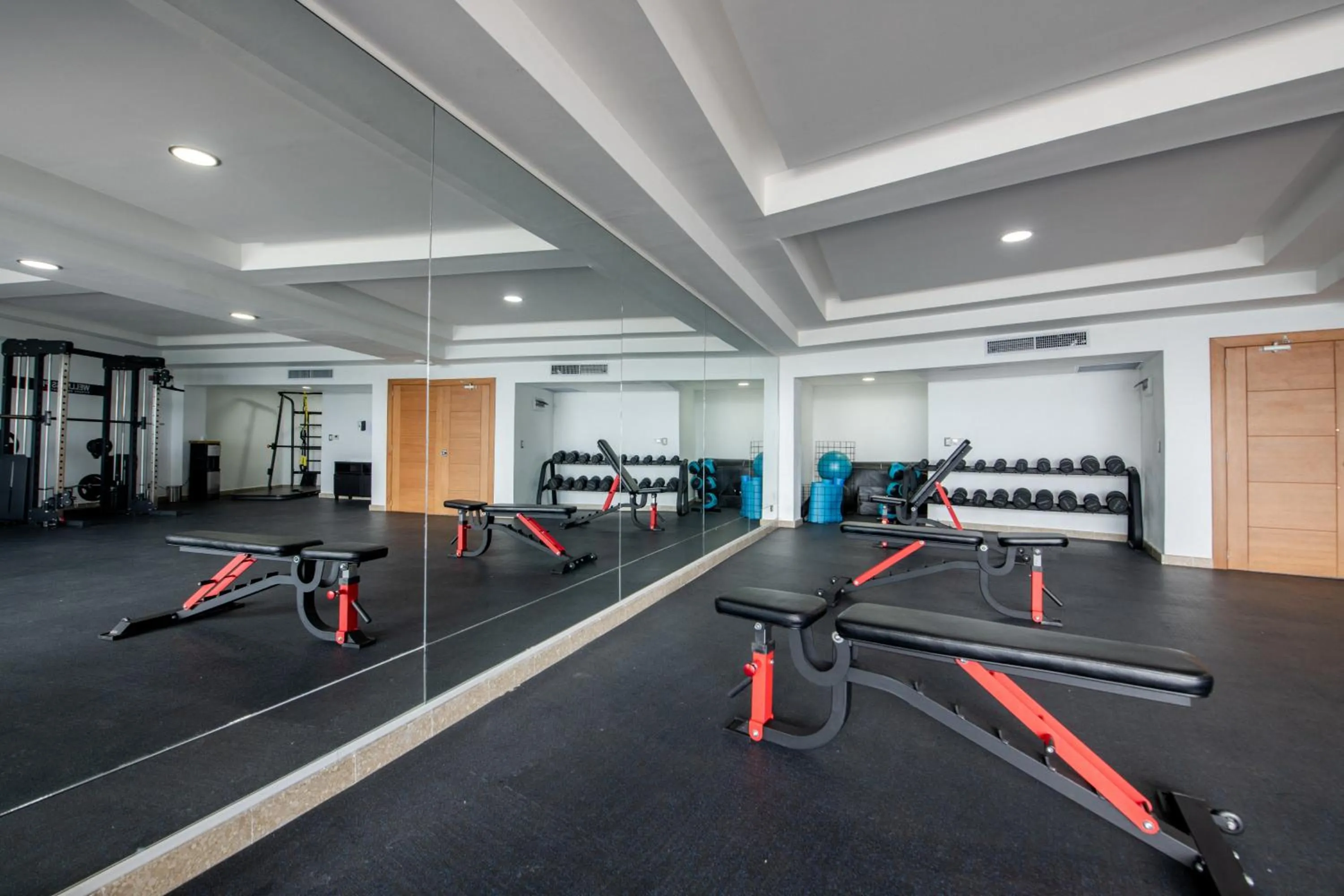 Fitness centre/facilities in Hacienda Samana Bay Hotel