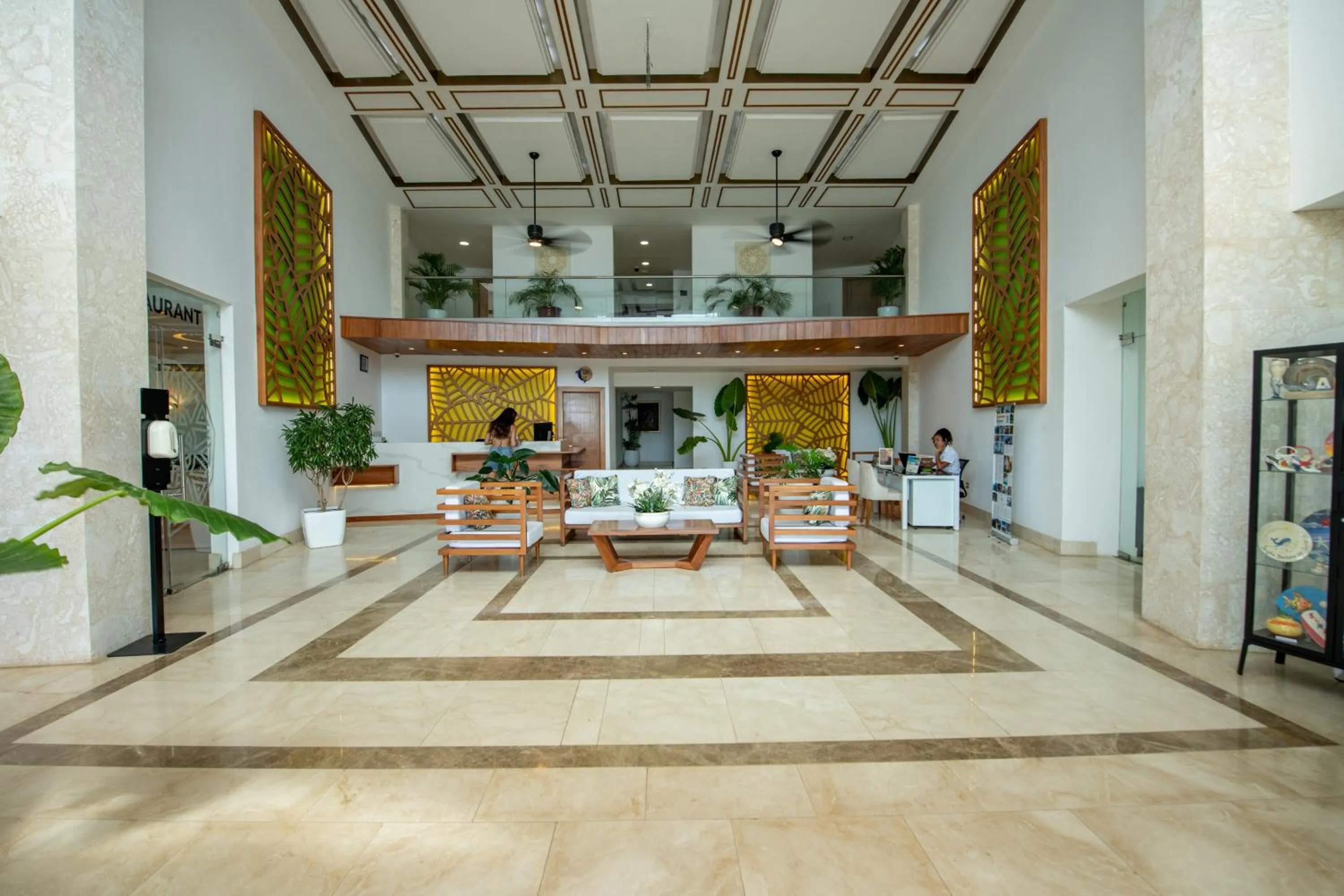 Lobby or reception in Hacienda Samana Bay Hotel
