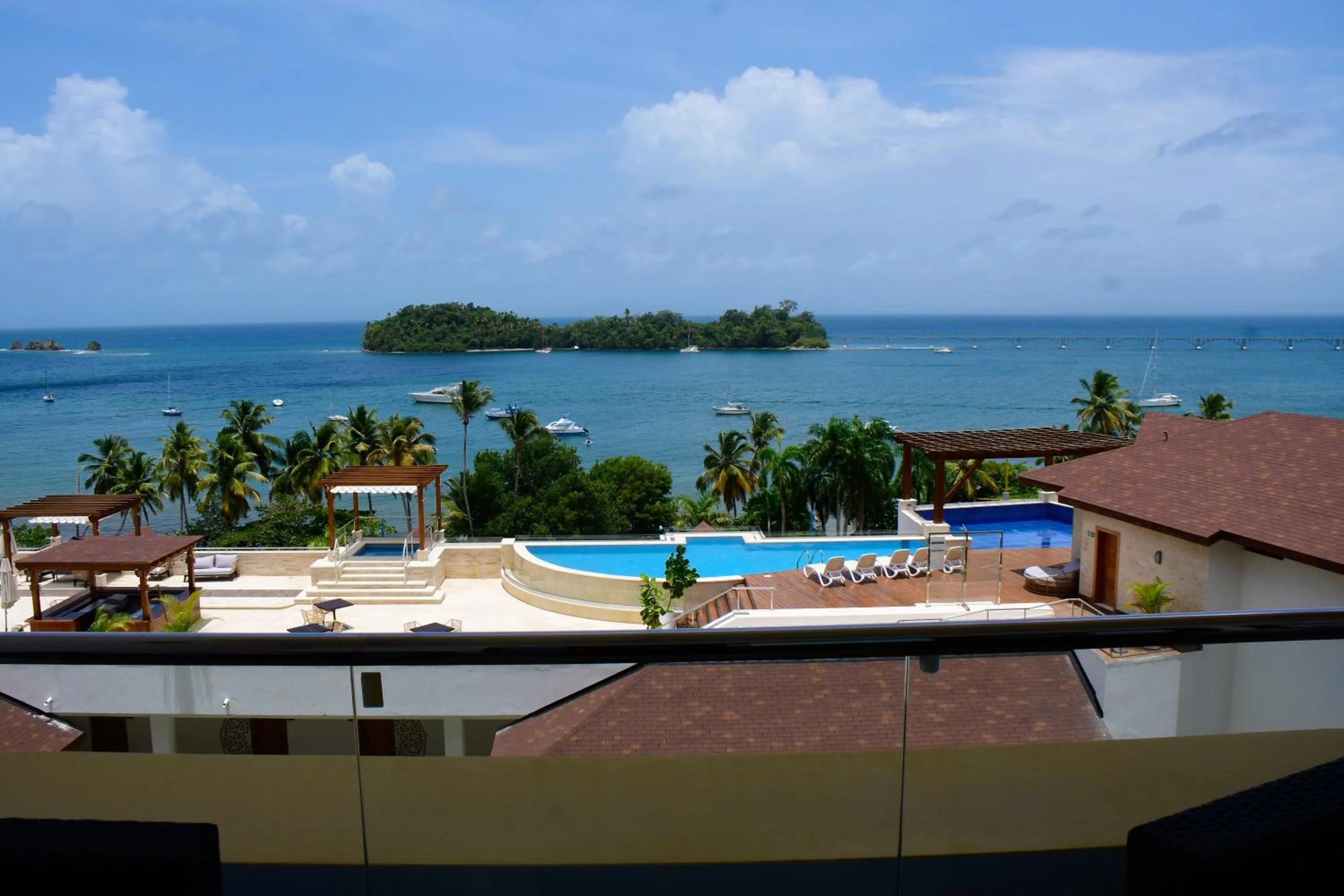 View (from property/room) in Hacienda Samana Bay Hotel