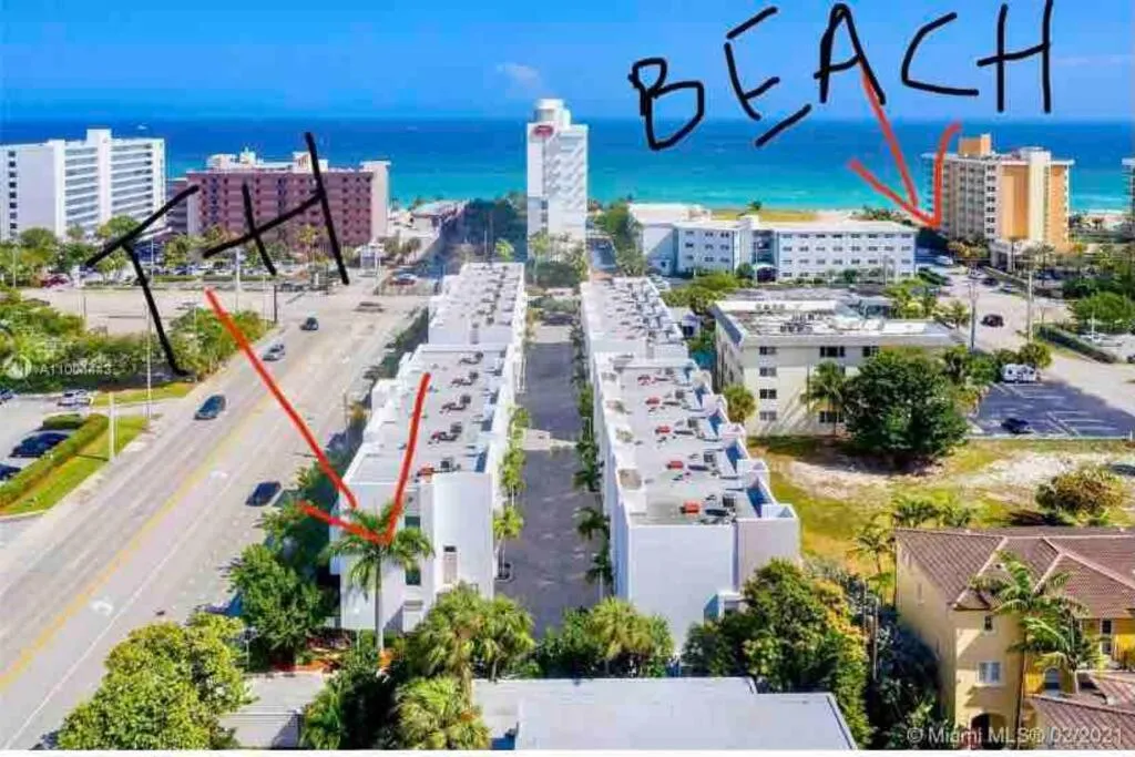 Across the Ocean few steps to beach contemporary three Bedroom townhouse