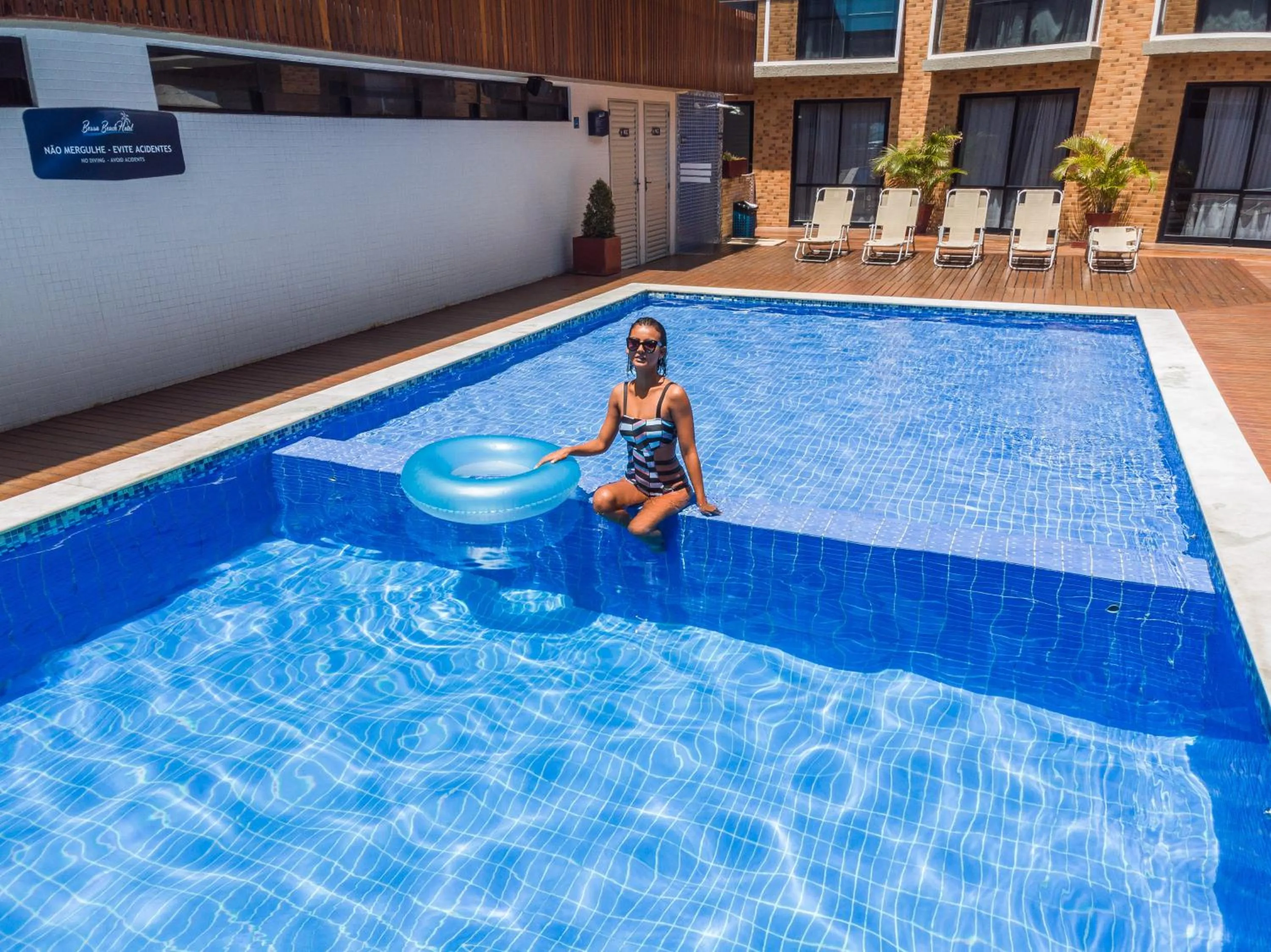 Swimming pool in Bessa Beach Hotel