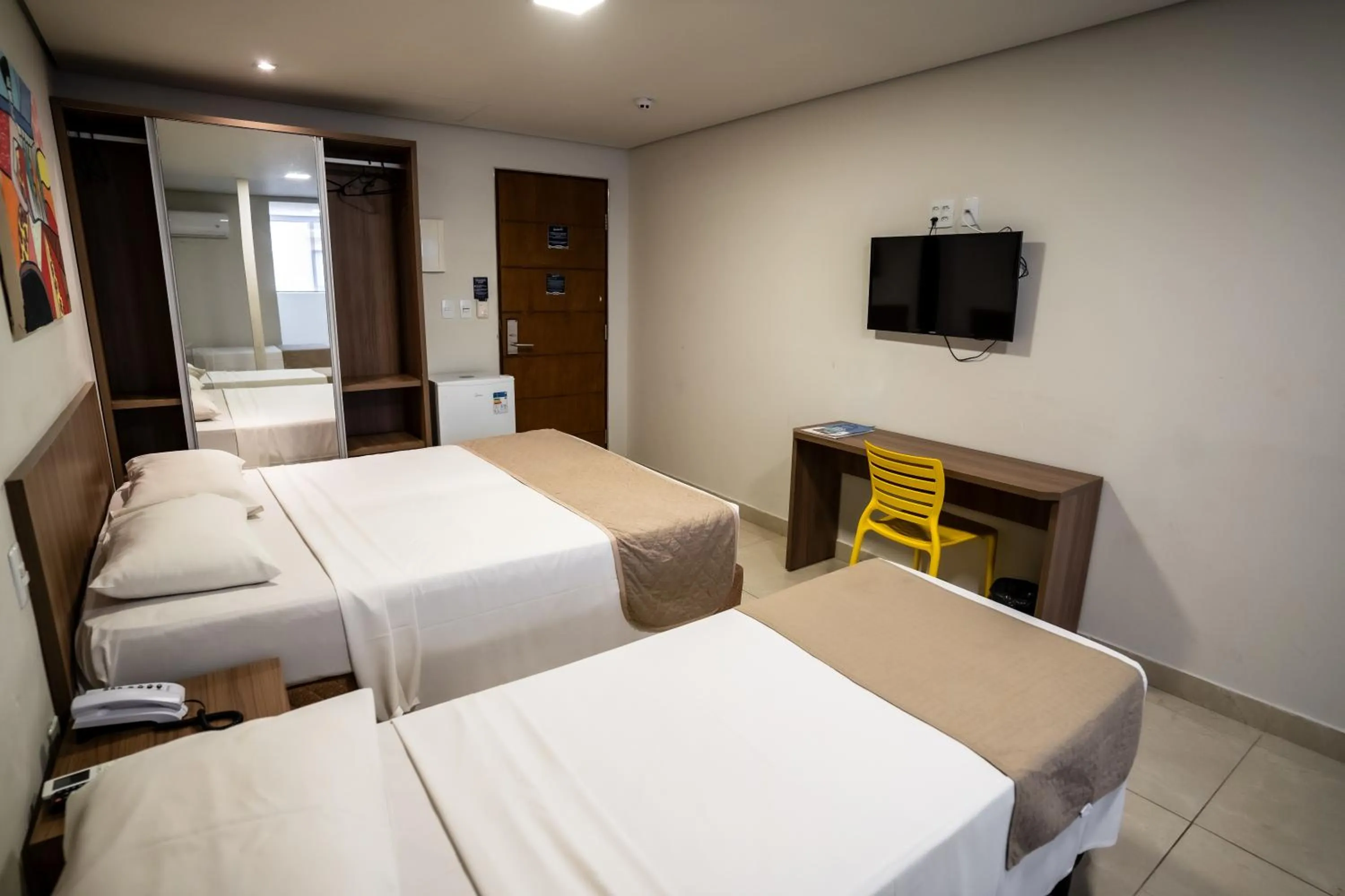 Bed in Bessa Beach Hotel