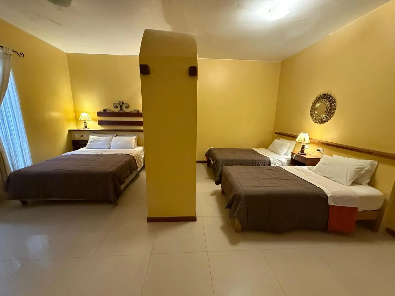 Bed in Hosteria Suiza