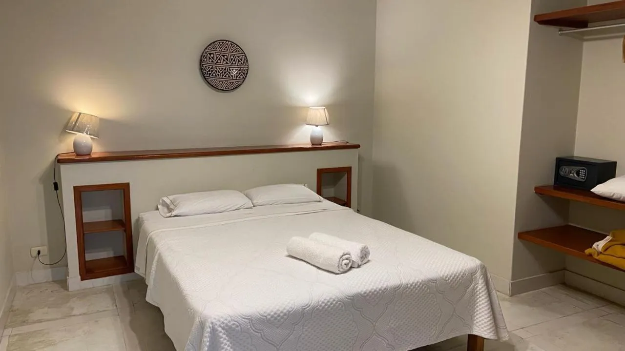 Bed in Hosteria Suiza