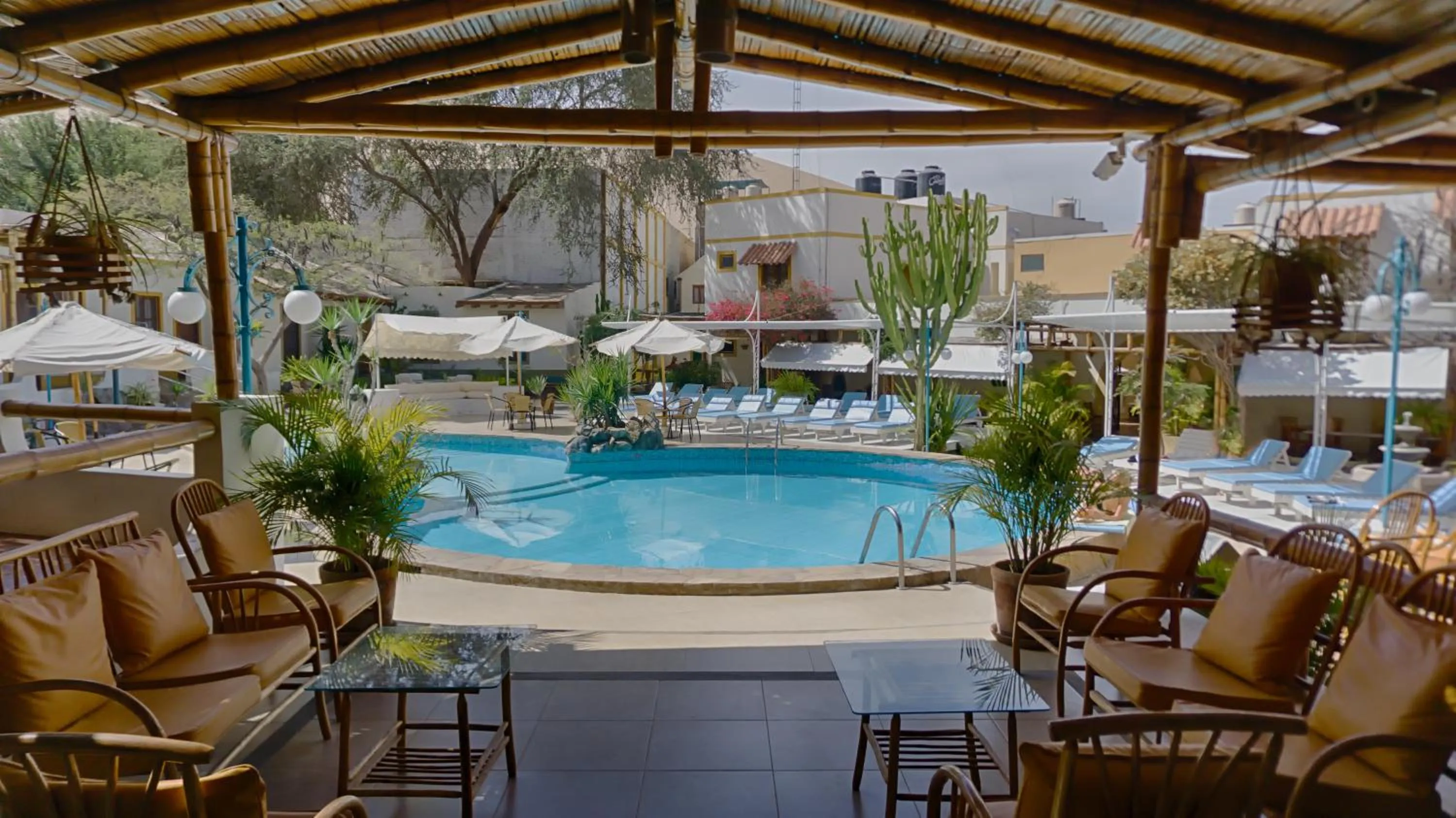 Patio in Hosteria Suiza