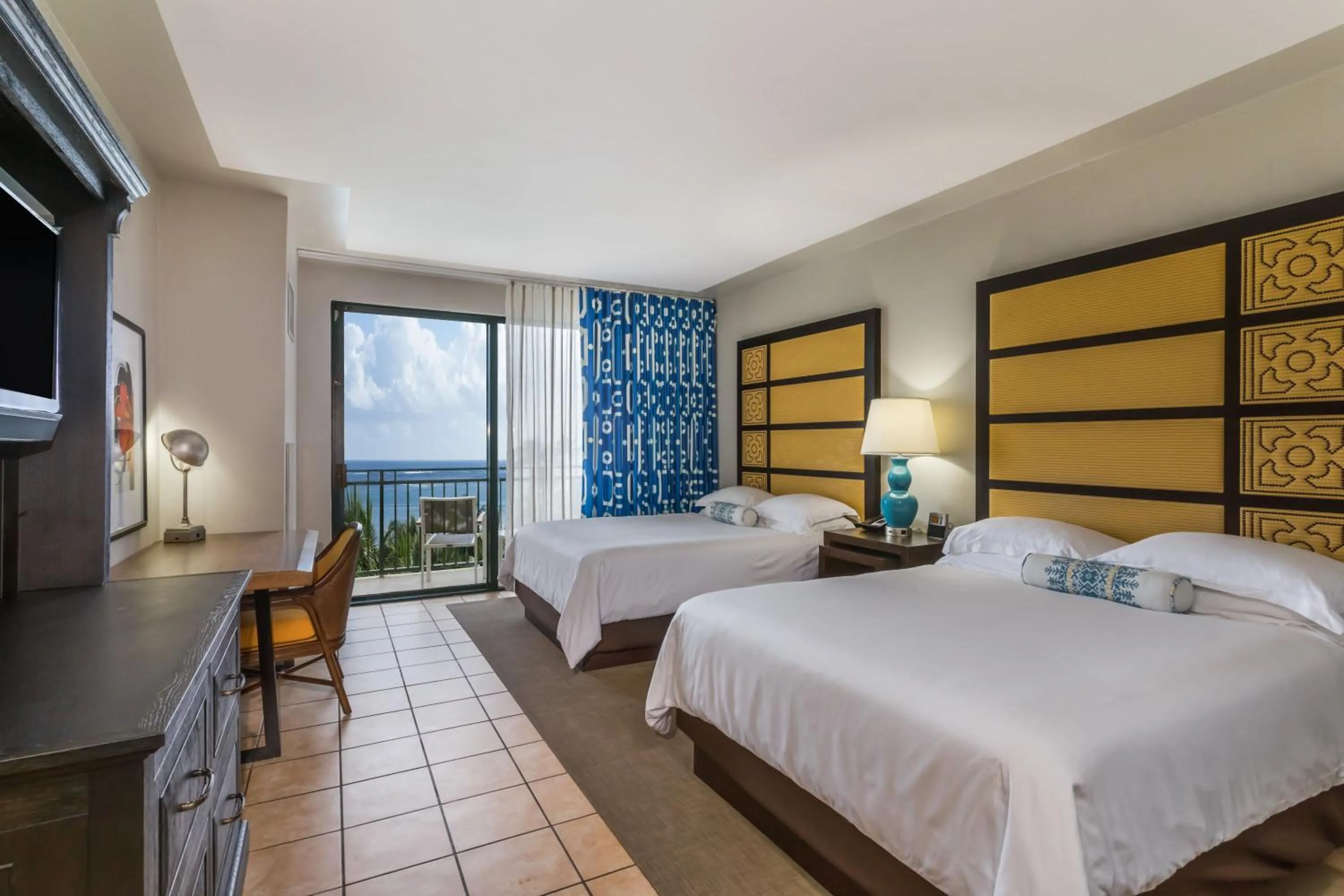 Discovery Collection Queen Room with Two Queen Beds and Balcony - Ocean View in Wyndham Grand Rio Mar Rainforest Beach and Golf Resort