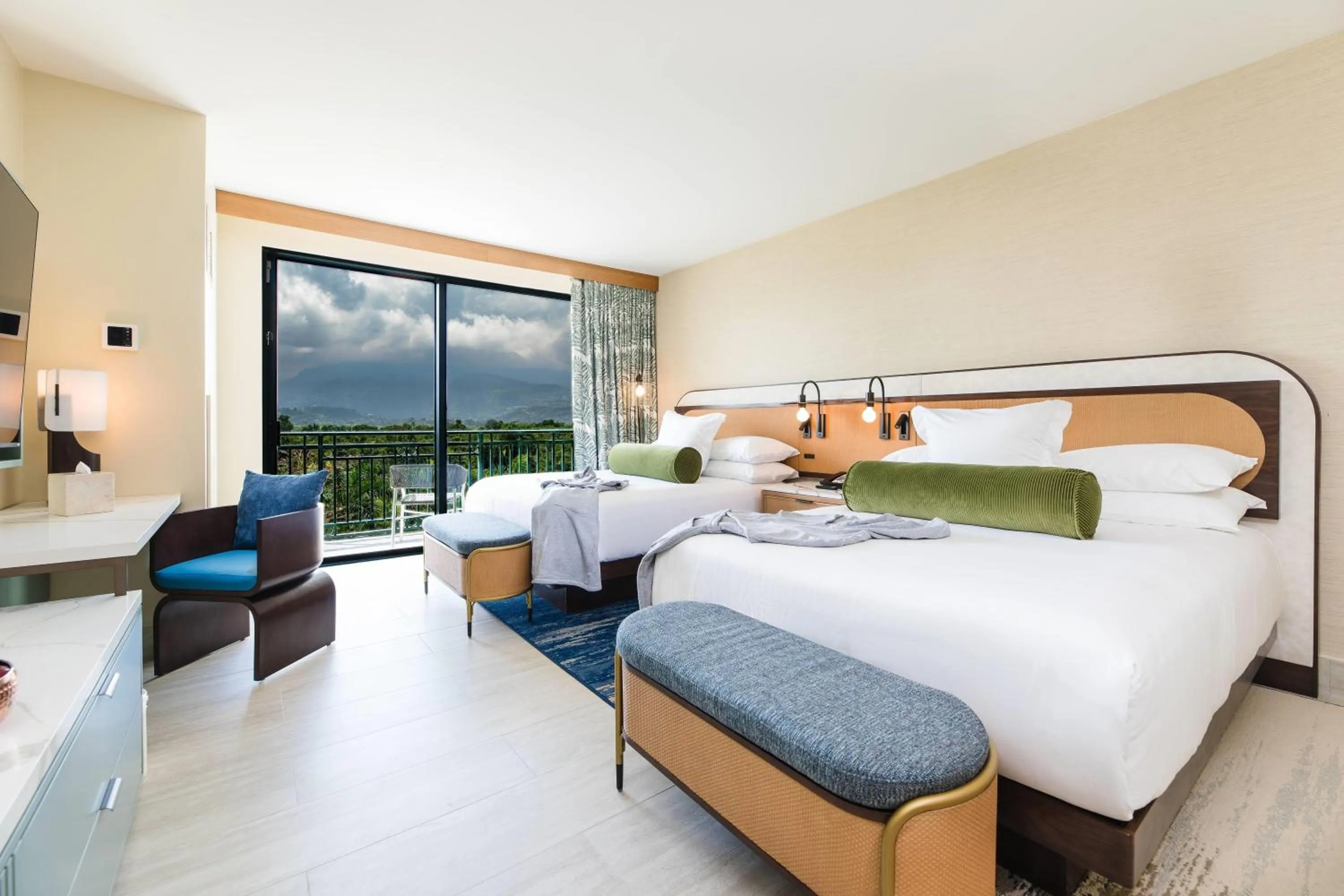 Photo of the whole room, Bed in Wyndham Grand Rio Mar Rainforest Beach and Golf Resort