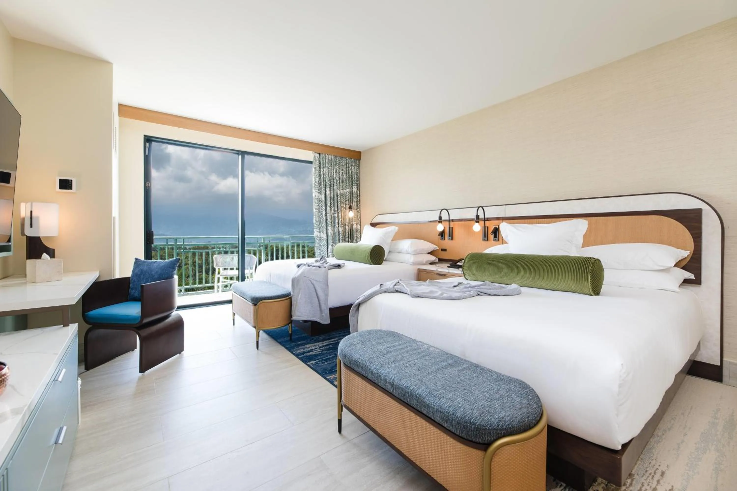 Photo of the whole room, Bed in Wyndham Grand Rio Mar Rainforest Beach and Golf Resort