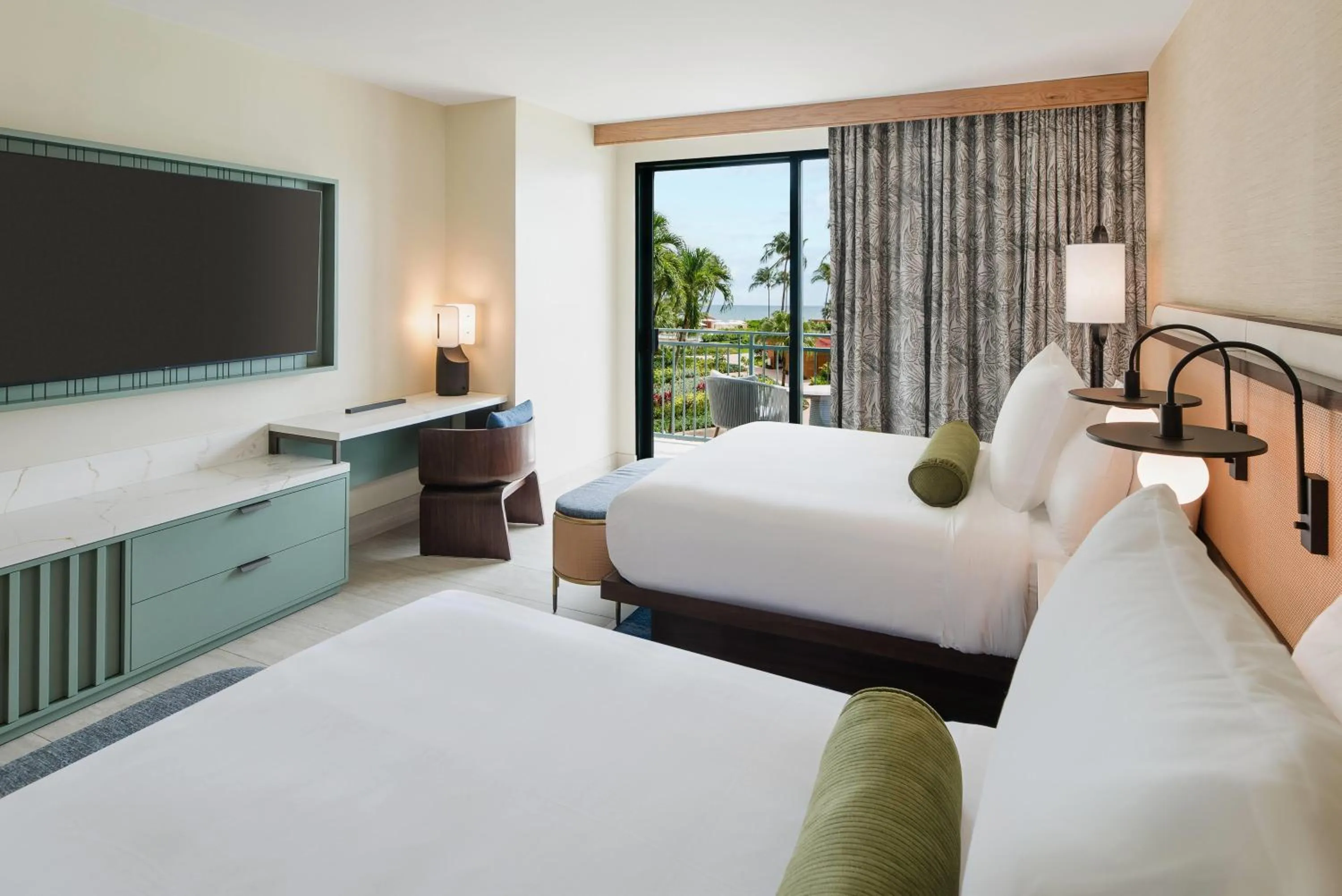 Photo of the whole room, Bed in Wyndham Grand Rio Mar Rainforest Beach and Golf Resort