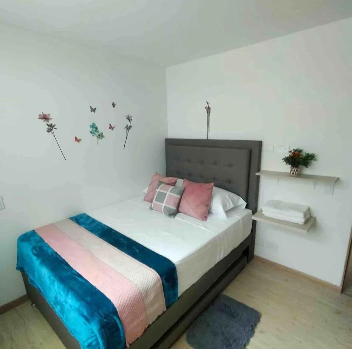 Bed in Apartamentos Avenida del malecón, frente al lago. Guatape