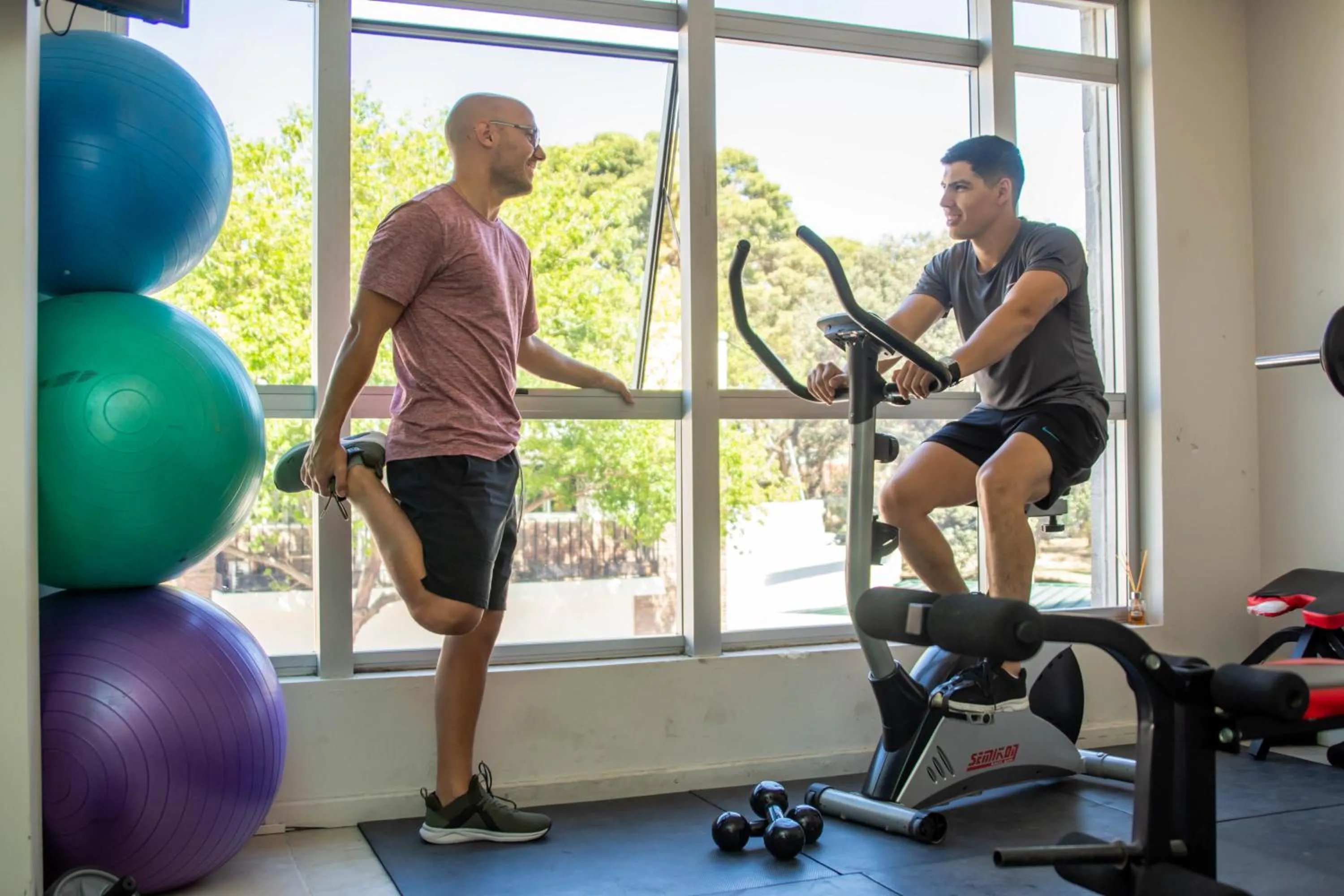 Fitness centre/facilities in Maran Suites & Towers